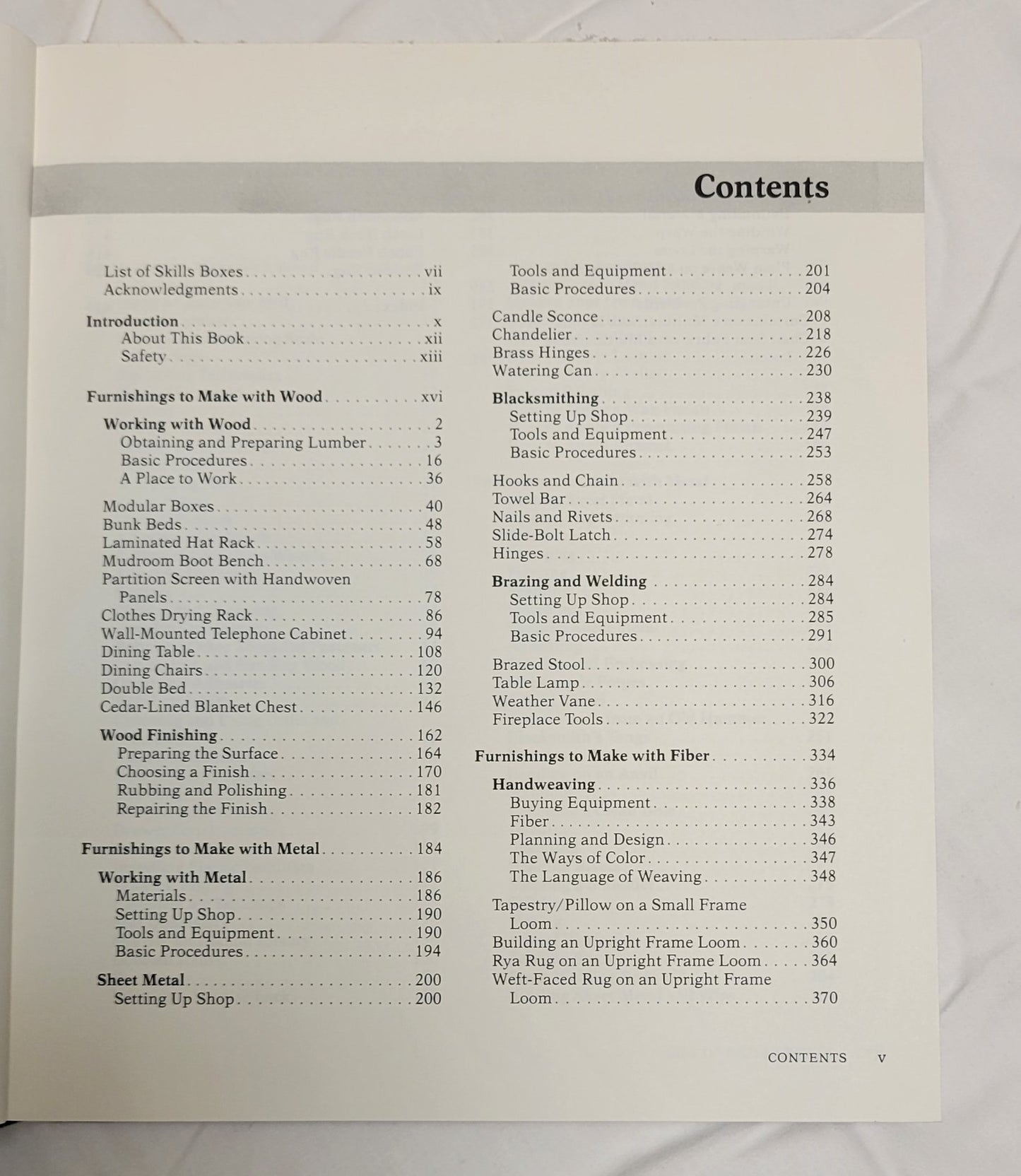 Book -Make it! don't buy it: Home furnishings and accessories to make with wood, metal, and fiber Hardcover – , 1983