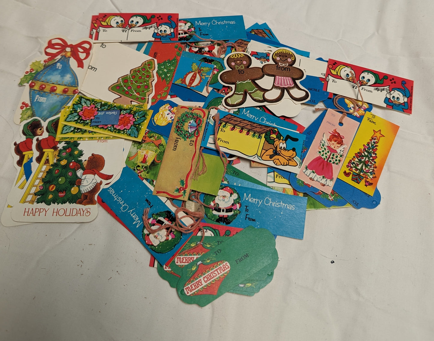 Vintage Christmas Labels