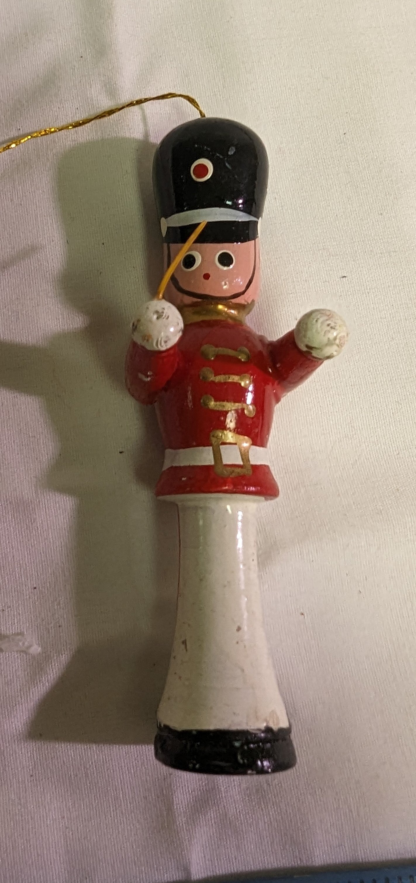 Christmas Ornament Nutcracker Band Leader hand Painted