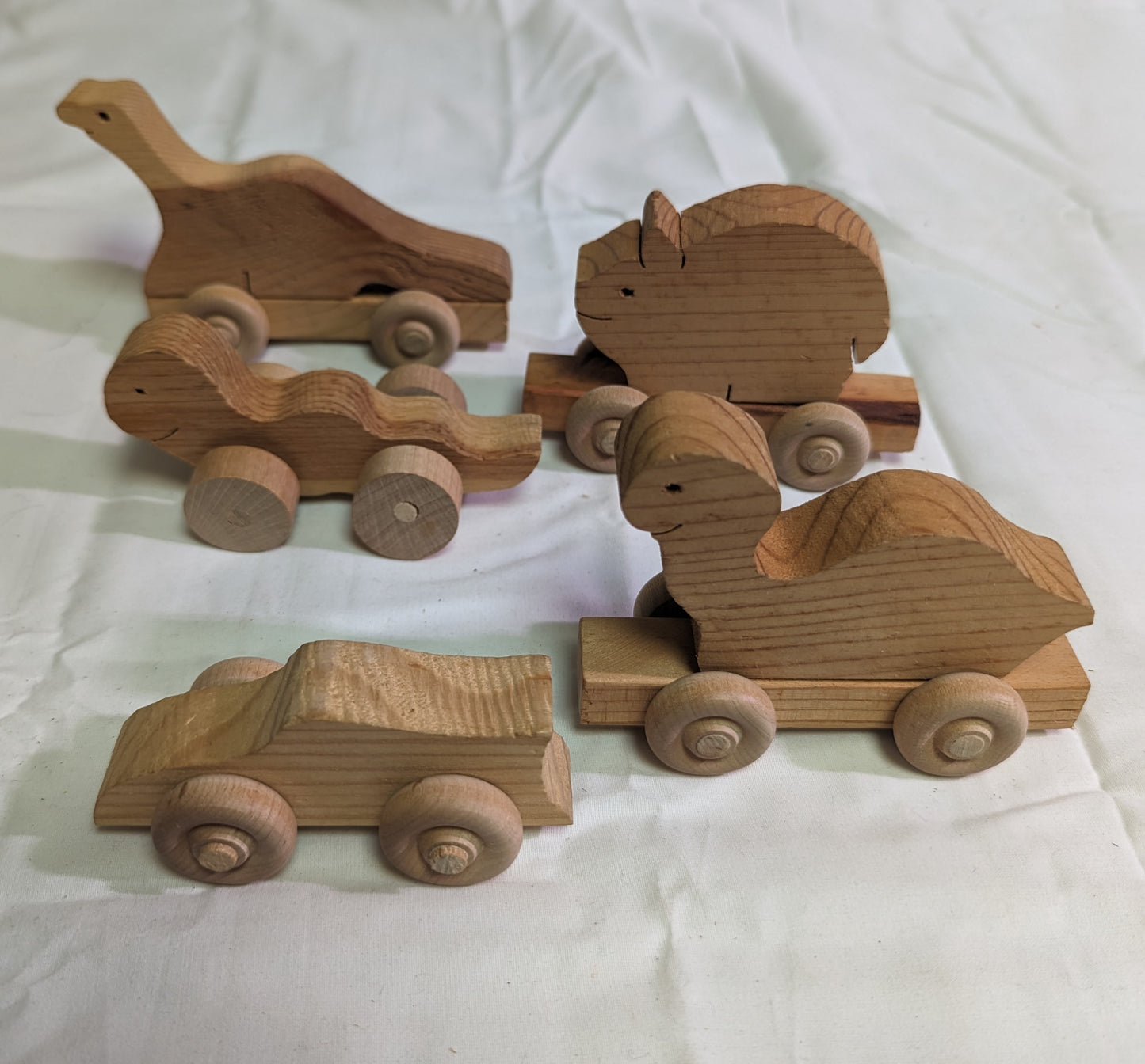 Toys Handmade Toys Made of Wood Set of 5