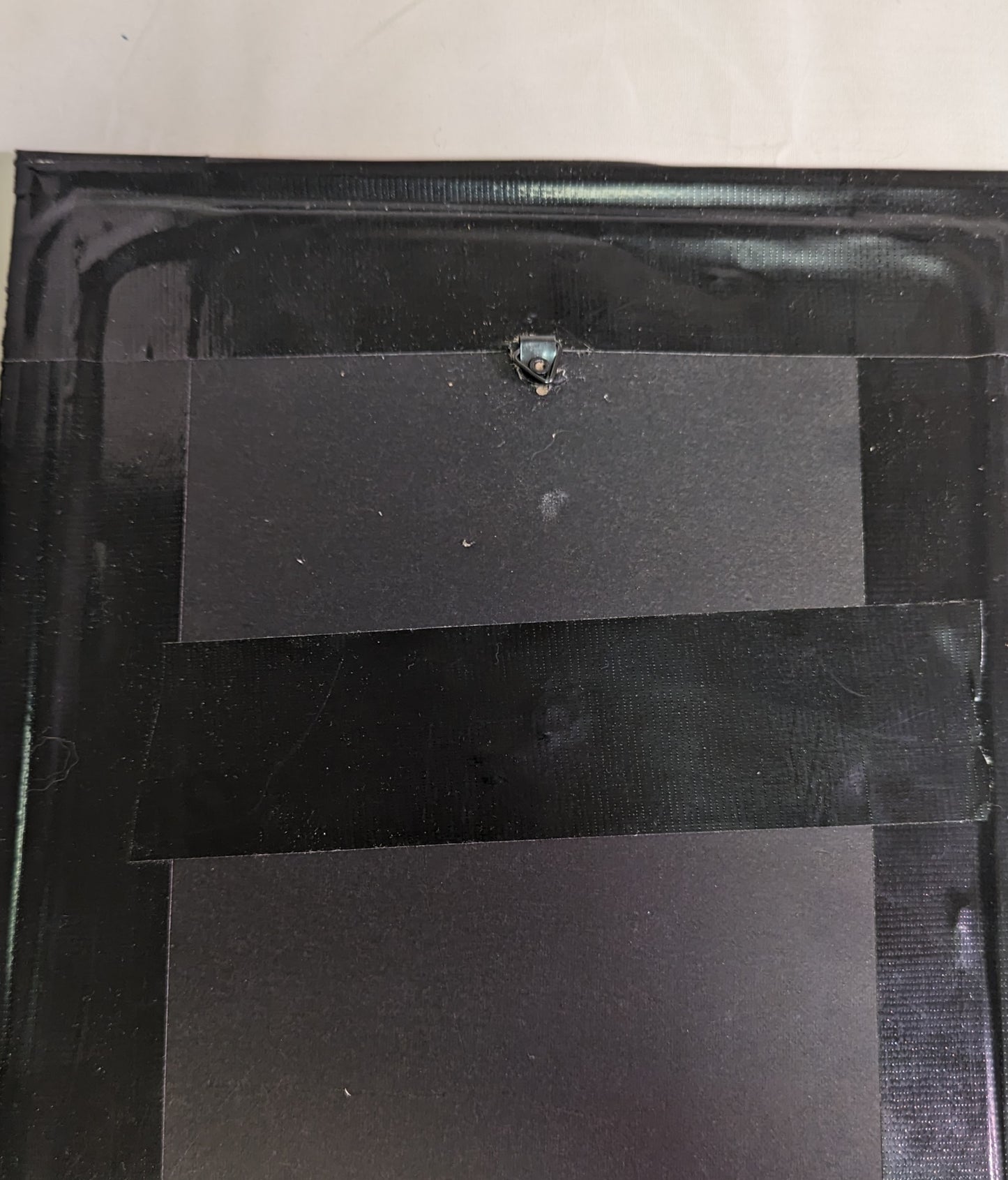 Art Pyrography Scroll Saw Christmas tree Snowflakes "Dreaming of a White Christmas in Frame under Glass