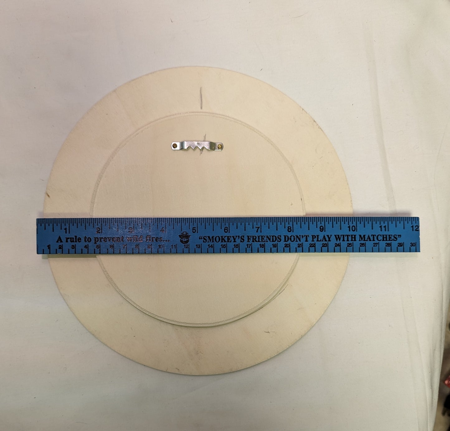 Art Pyrography on Round Plywood Leopard in a Tree