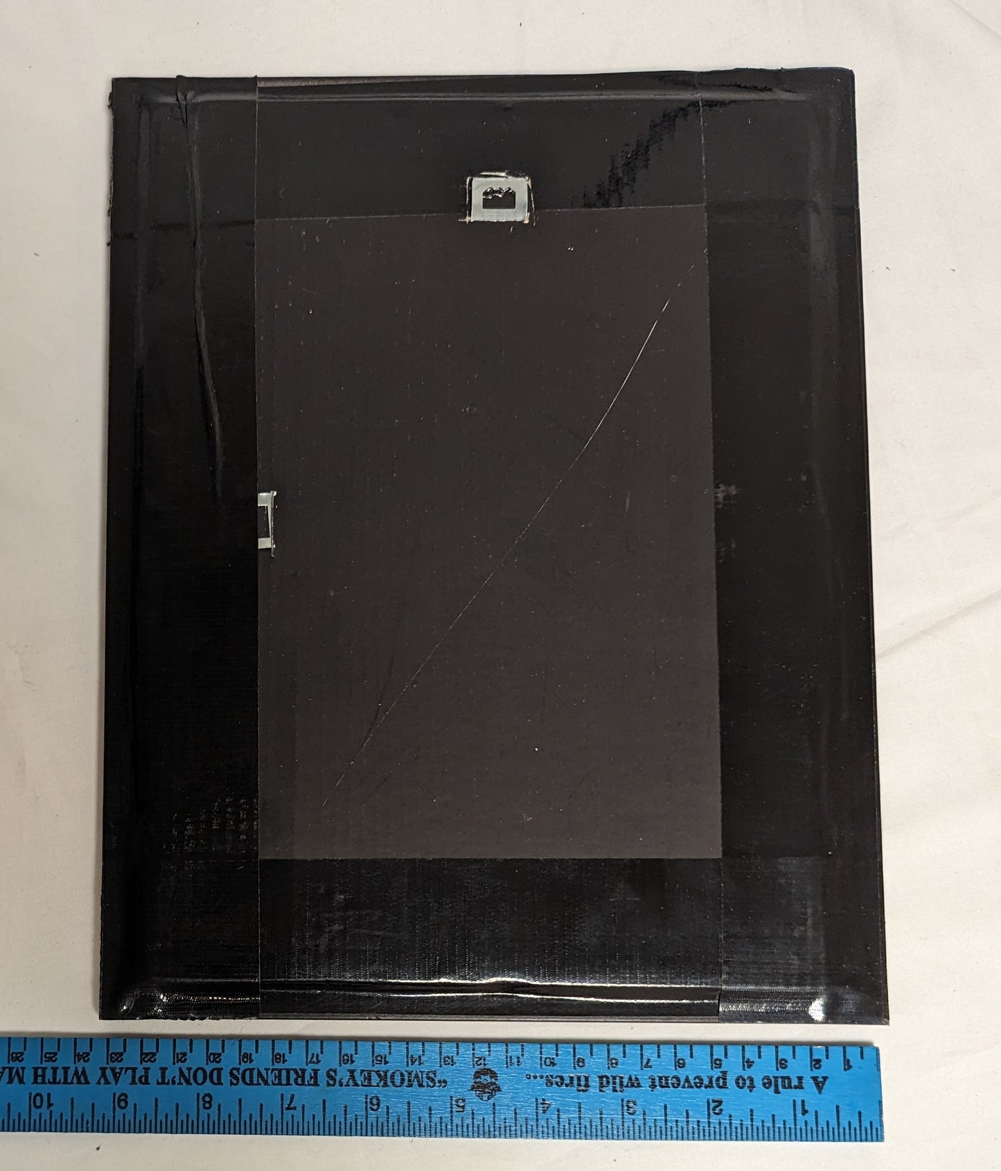 Art Vintage Hand Pyrography on Scroll cut wood " Owl" Framed