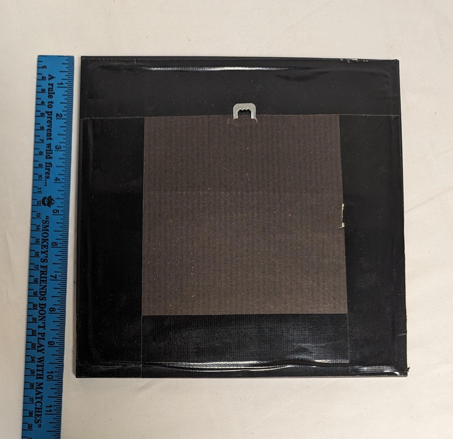 Art Handmade Pyrography on wood " Skull and Cross Pistols" in frame under glass