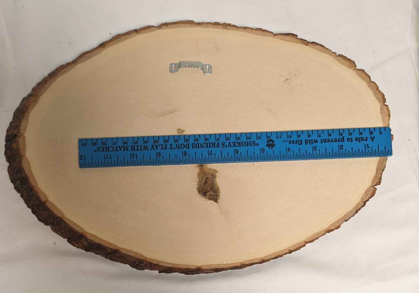 Art Rare Handmade Pyrography on live edge wood " Wood Duck" wall hanging Autographed