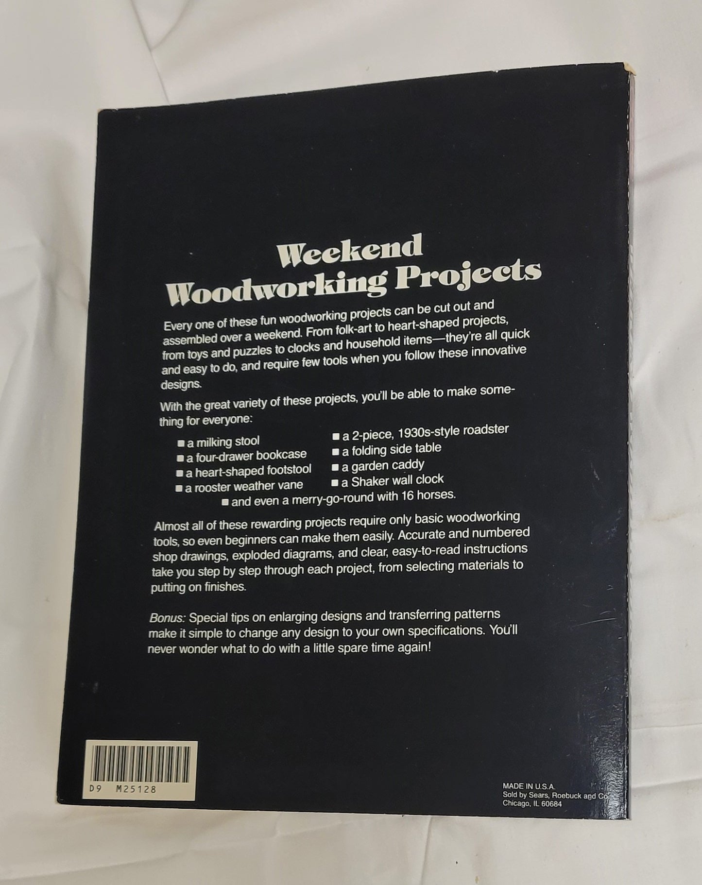 Book - Weekend wood projects: Sears, Roebuck and Co. Craftsman tools and accessories :  1992 by John A Nelson (Author)
