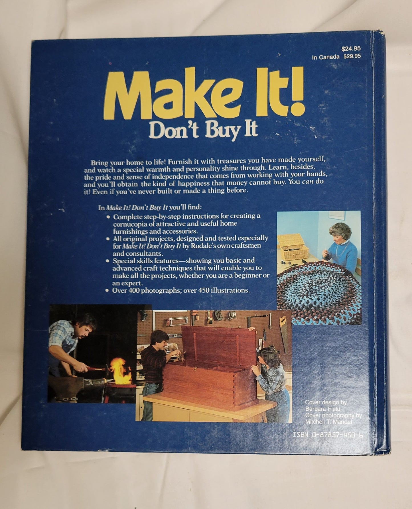 Book -Make it! don't buy it: Home furnishings and accessories to make with wood, metal, and fiber Hardcover – , 1983