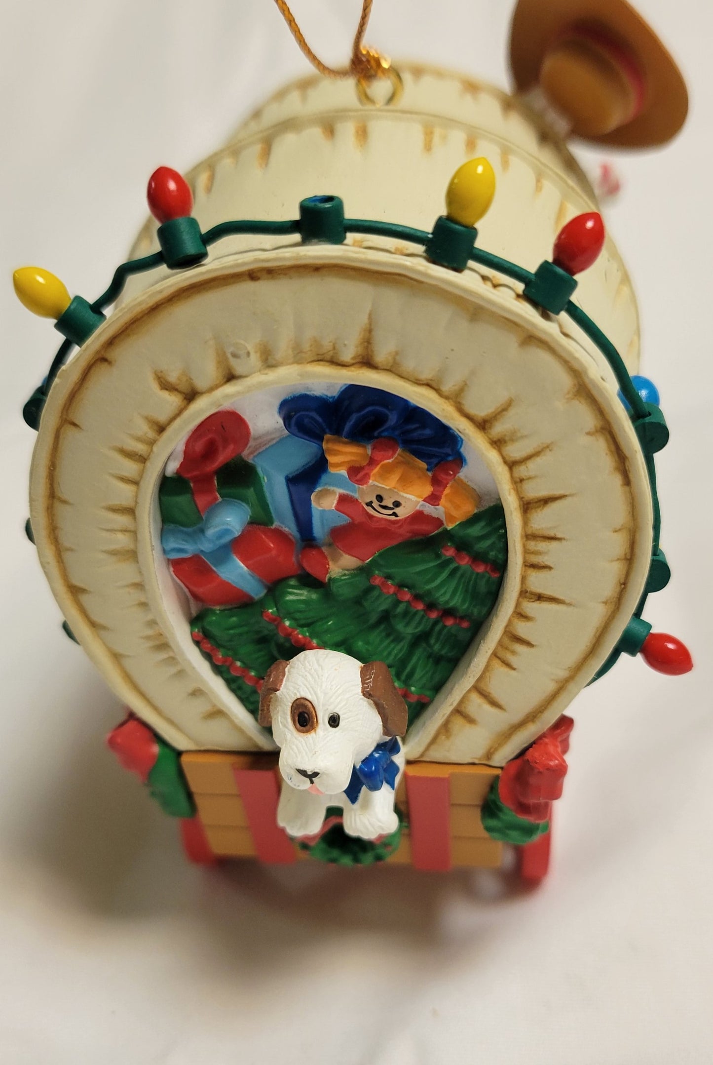 Ornament 1992 Santa's Best Christmas or Bust Vintage Ornament