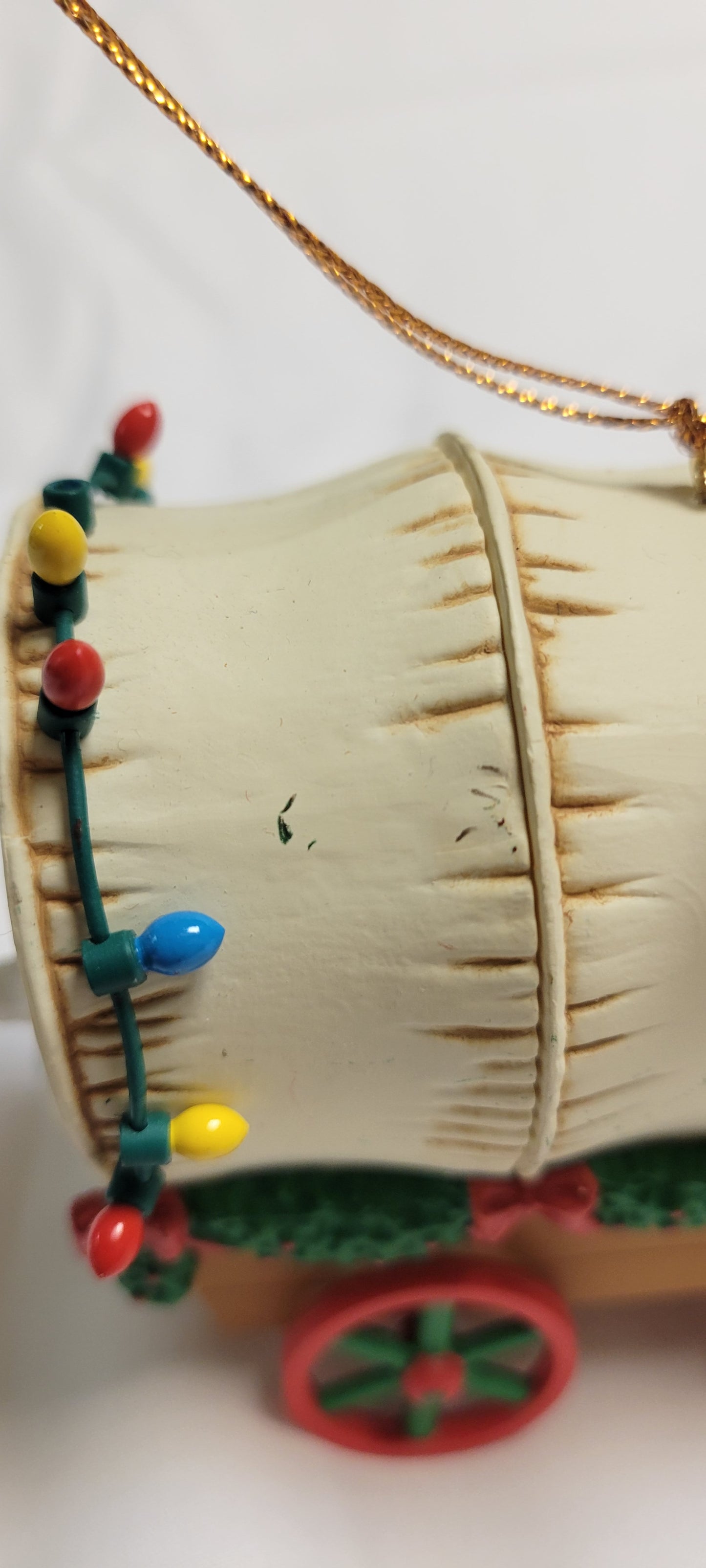 Ornament 1992 Santa's Best Christmas or Bust Vintage Ornament