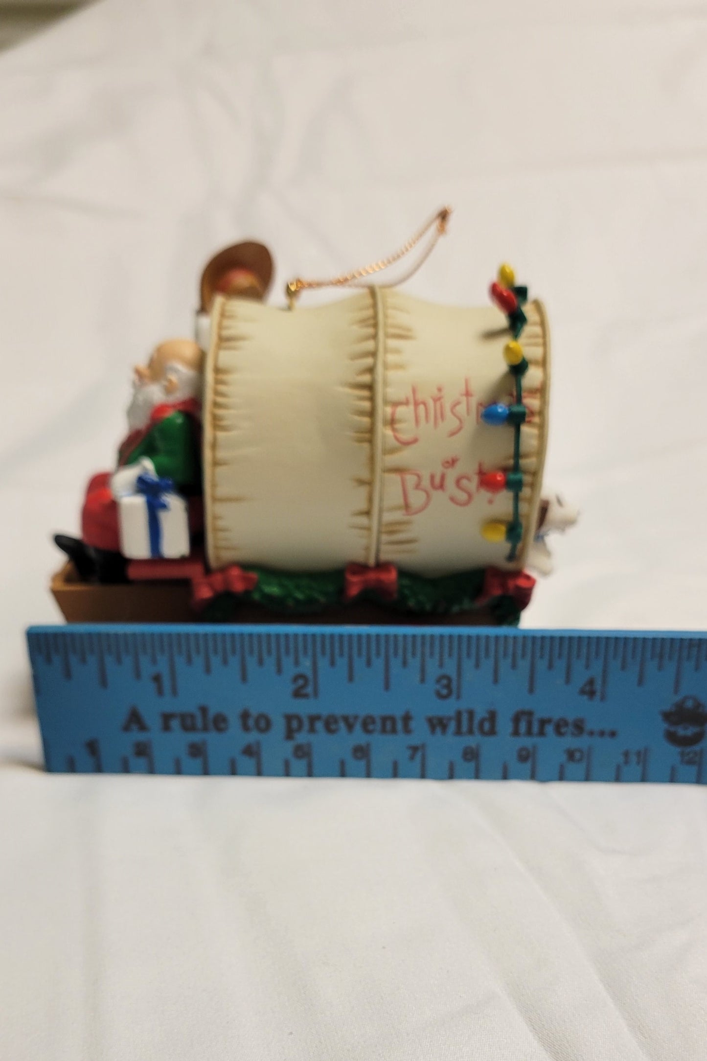 Ornament 1992 Santa's Best Christmas or Bust Vintage Ornament