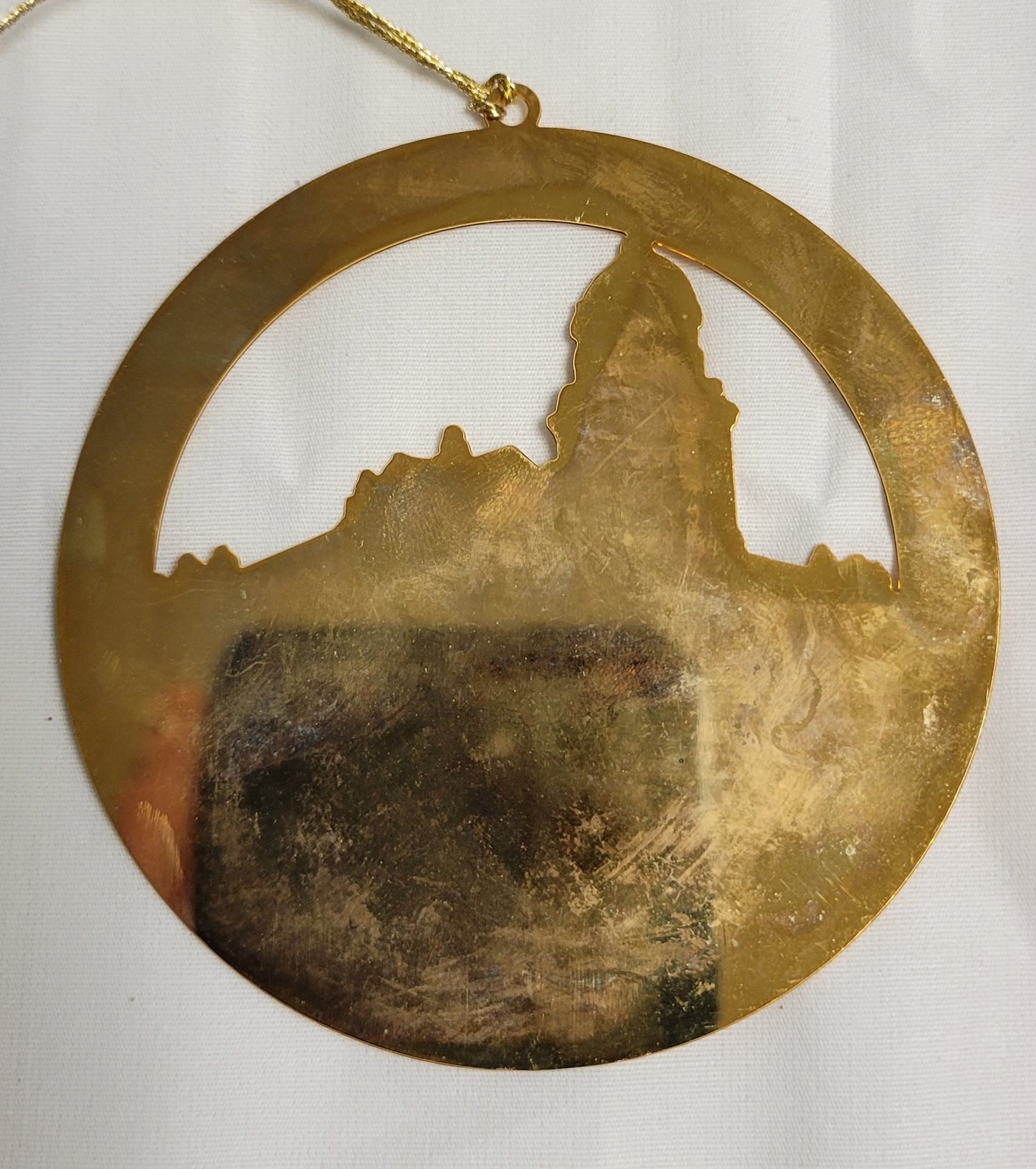 Ornament Hazleton City Hall Commemorative Brass Christmas Ornament 2003