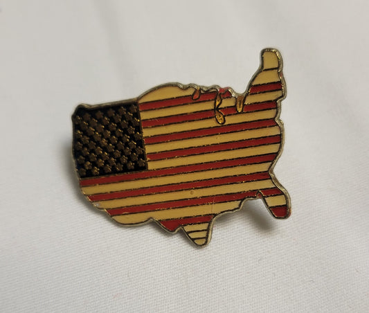 Pin American Flag