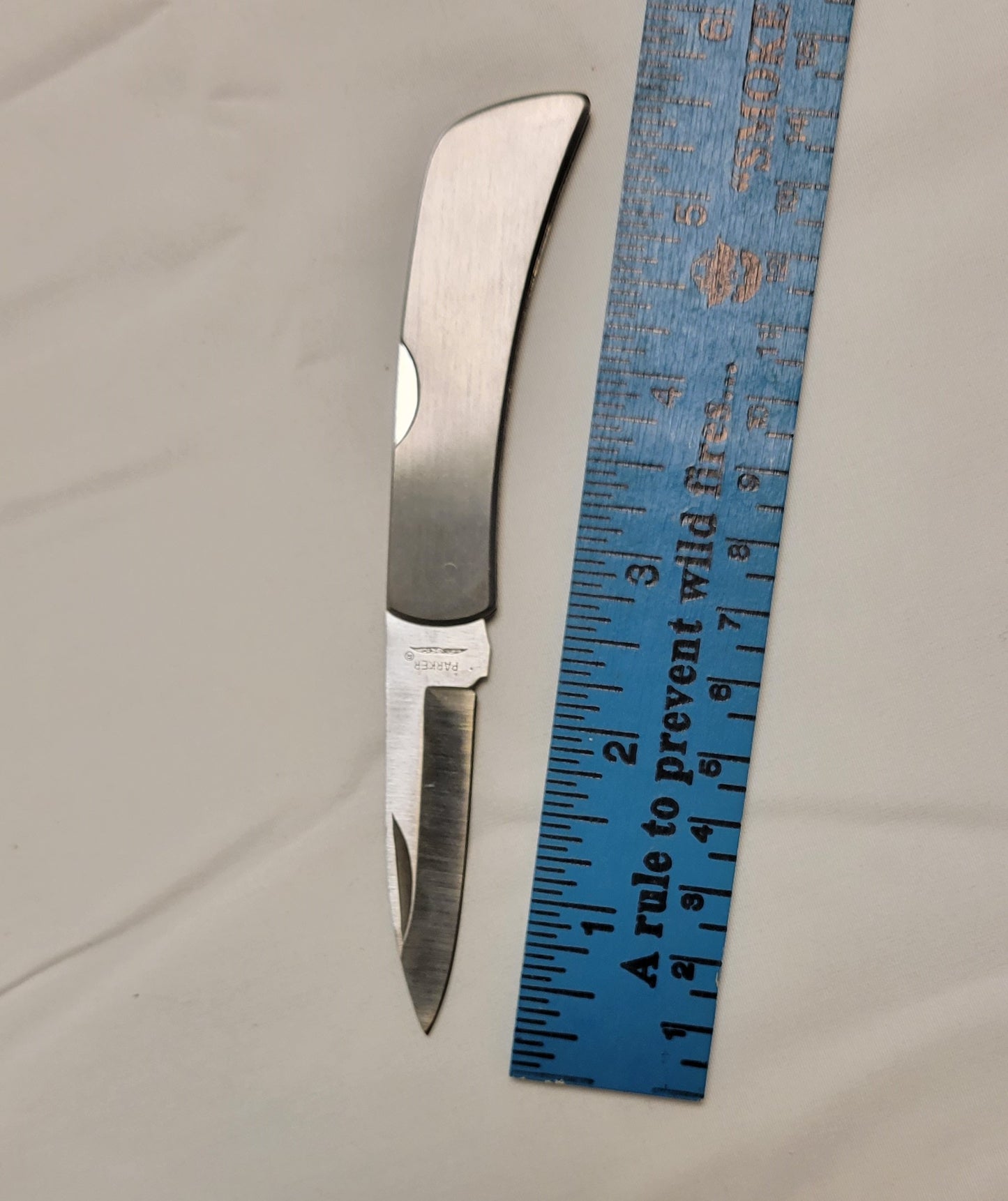 Pocket Knife New with Box Parker Eagle Brand , Stainless Steel Handle