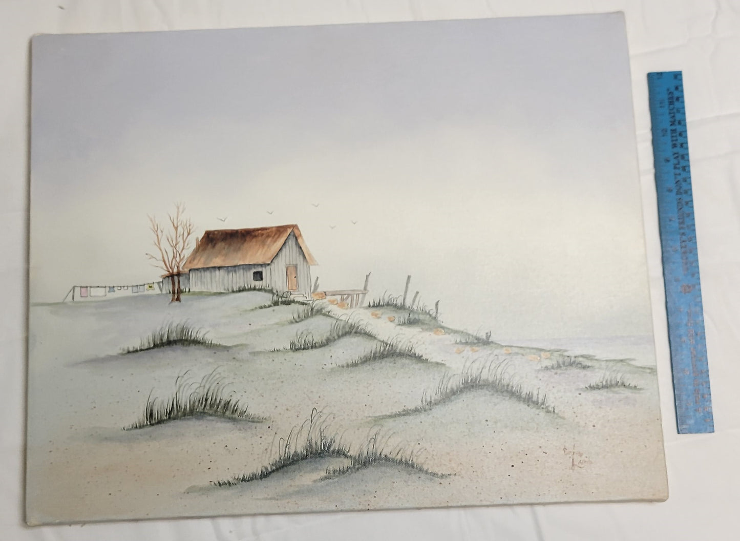 Art Painting Beach Shack