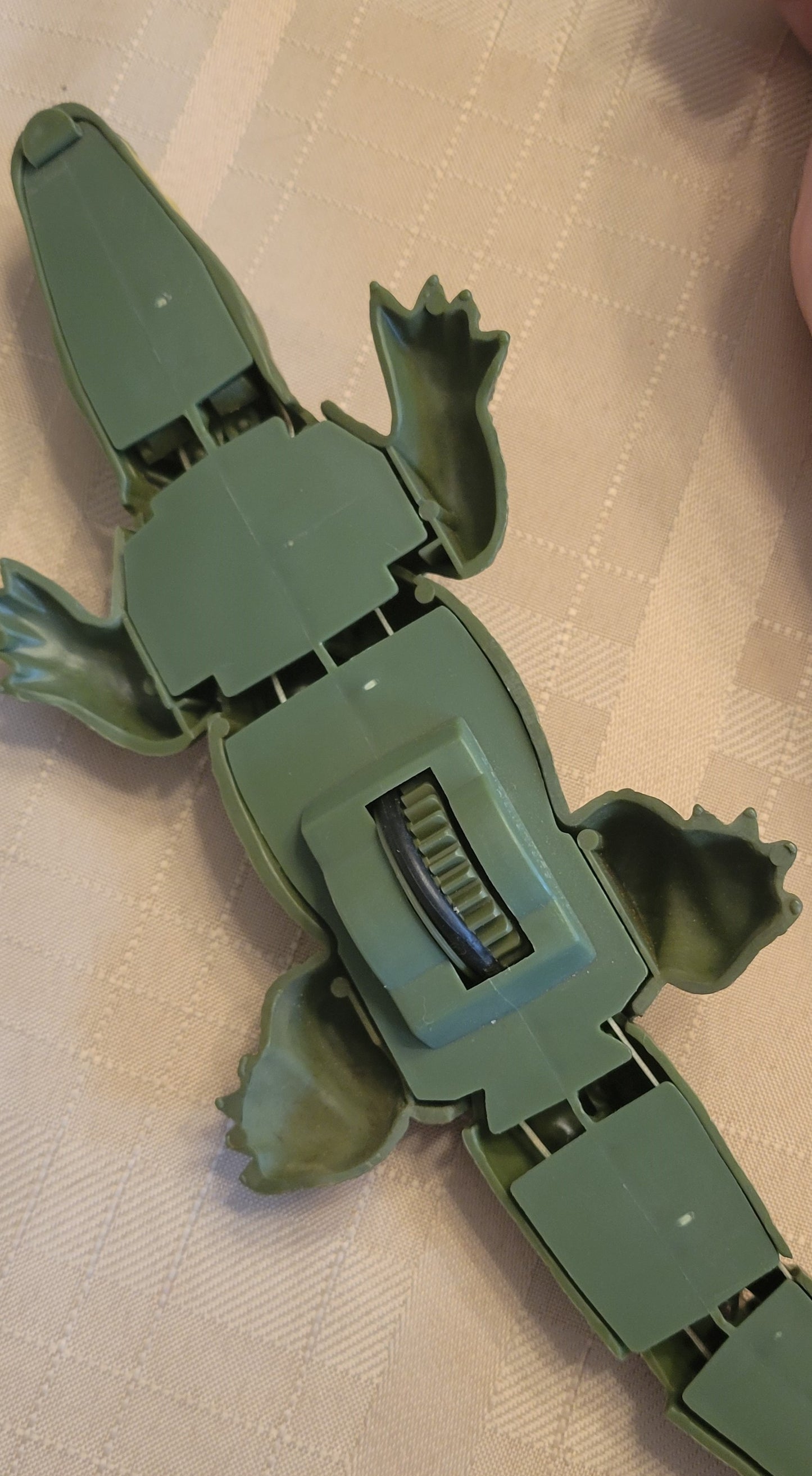 Toy Big Jim Alligator River Devil River Trip Set 1973 Body and Mouth Articulates