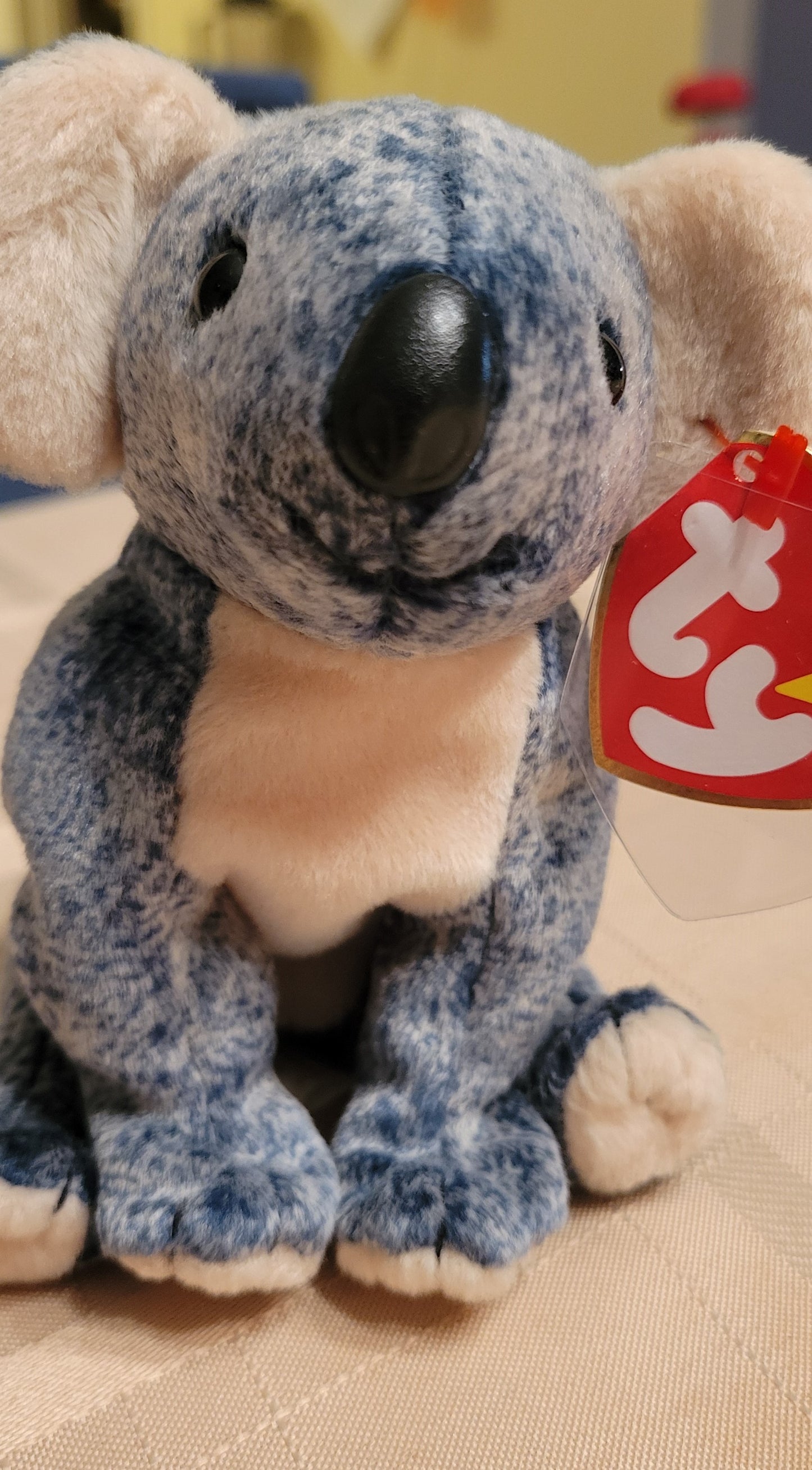Toy TY Beanie Babies Plush Eucalyptus the Koala 04/28/1999