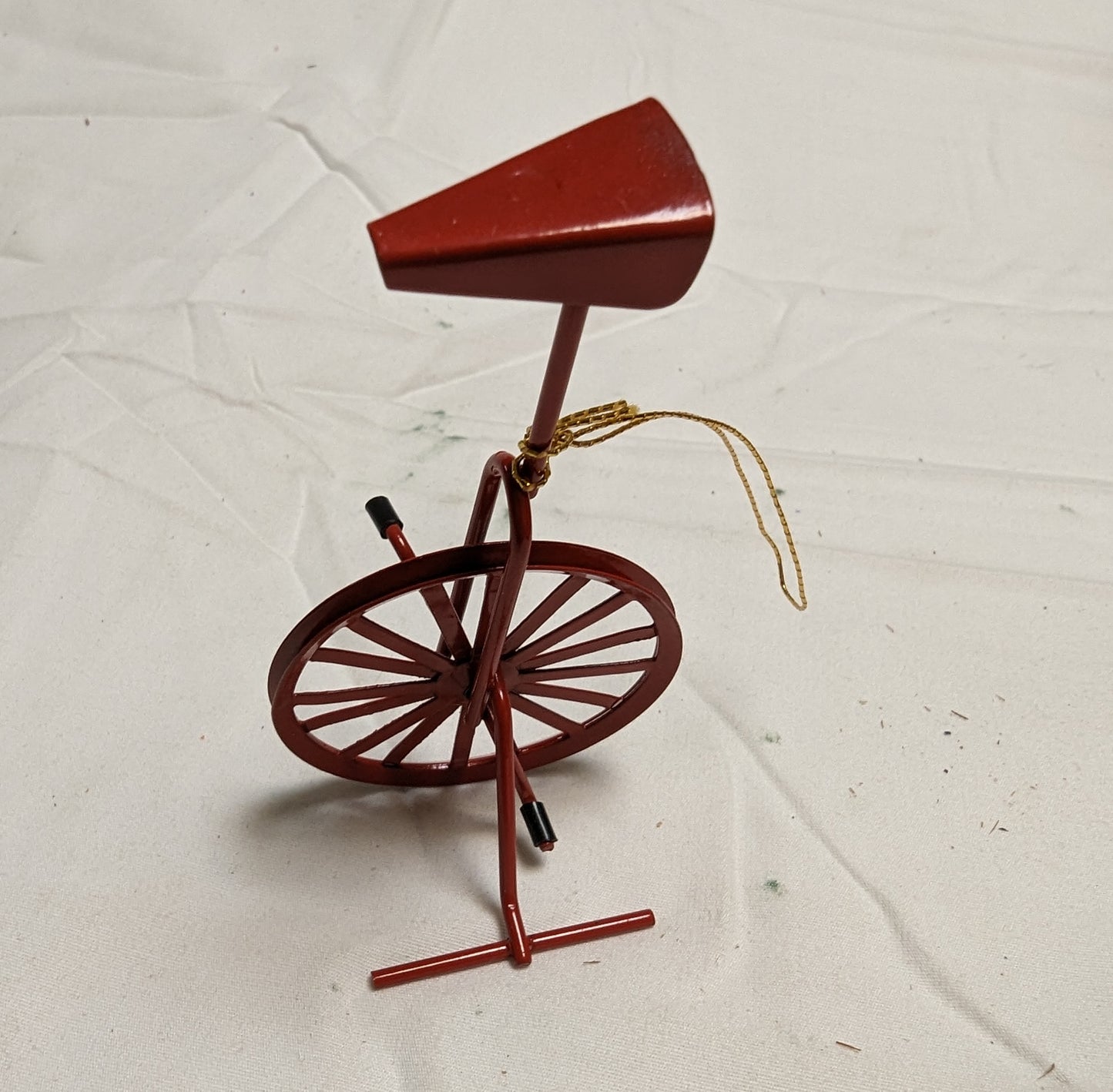 Ornaments Christmas Metal Childrens Conveyances  ( Set of 12