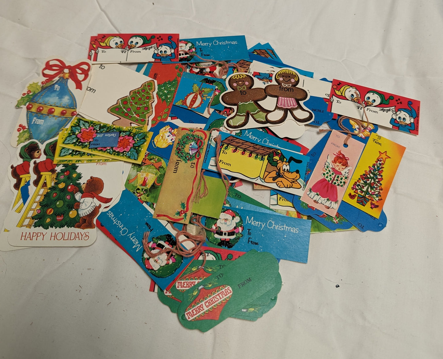 Vintage Christmas Labels