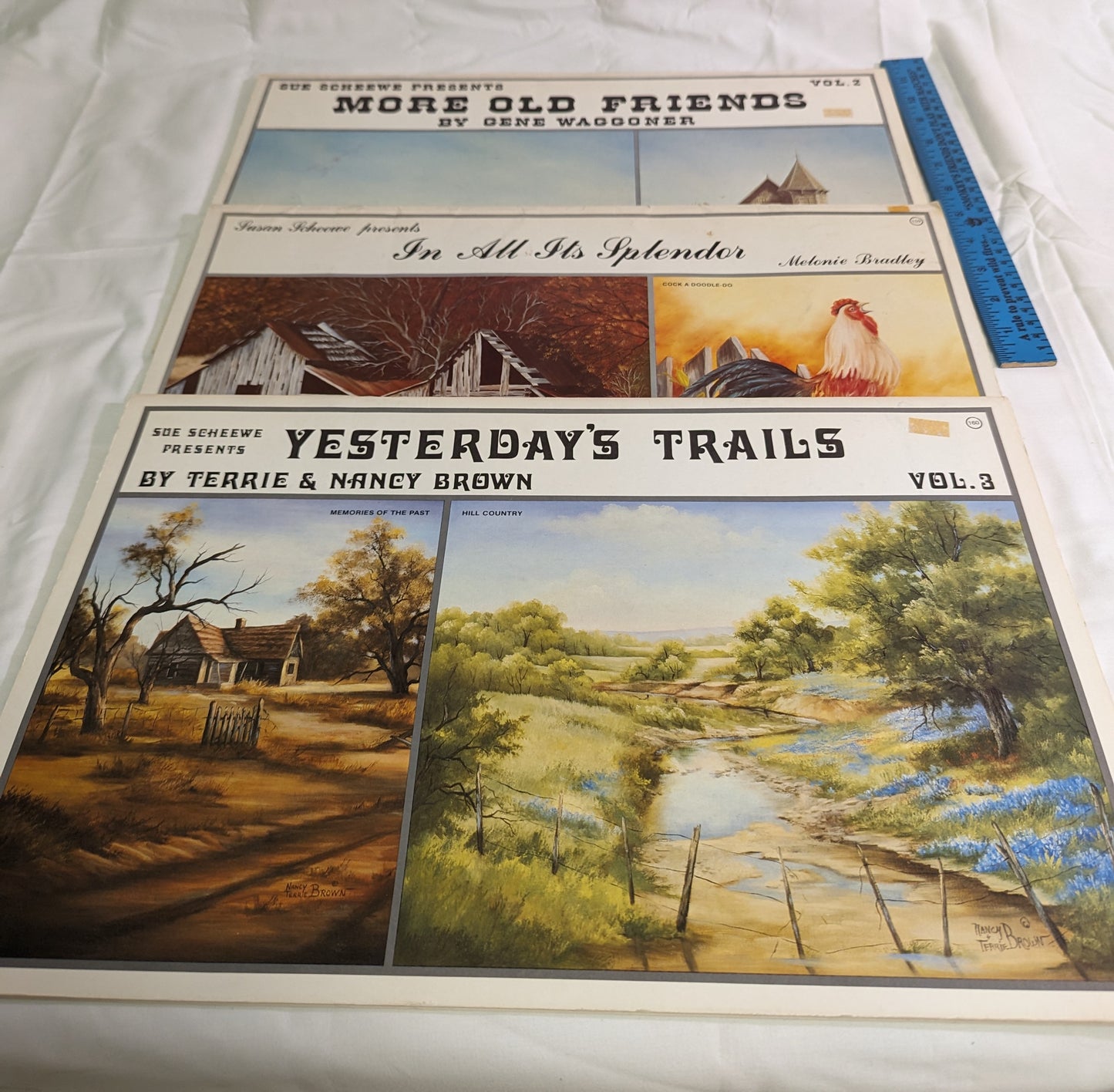 Books Instructional on Painting Set of 3 Vintage (  1985