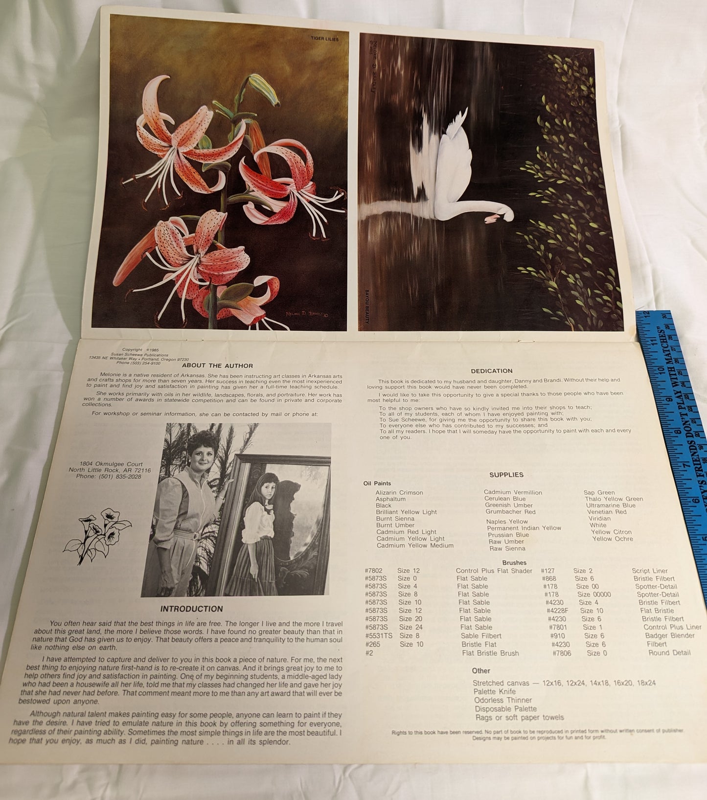 Books Instructional on Painting Set of 3 Vintage (  1985