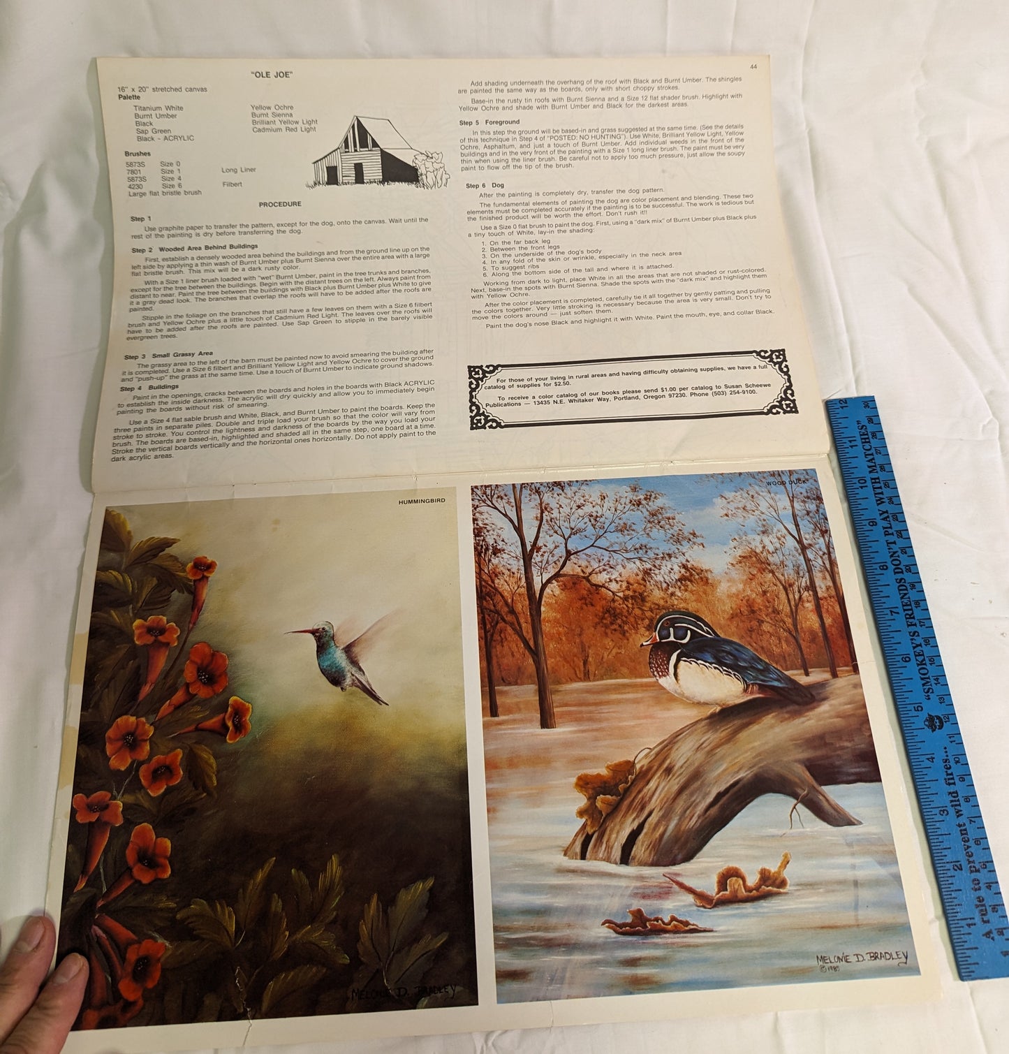 Books Instructional on Painting Set of 3 Vintage (  1985