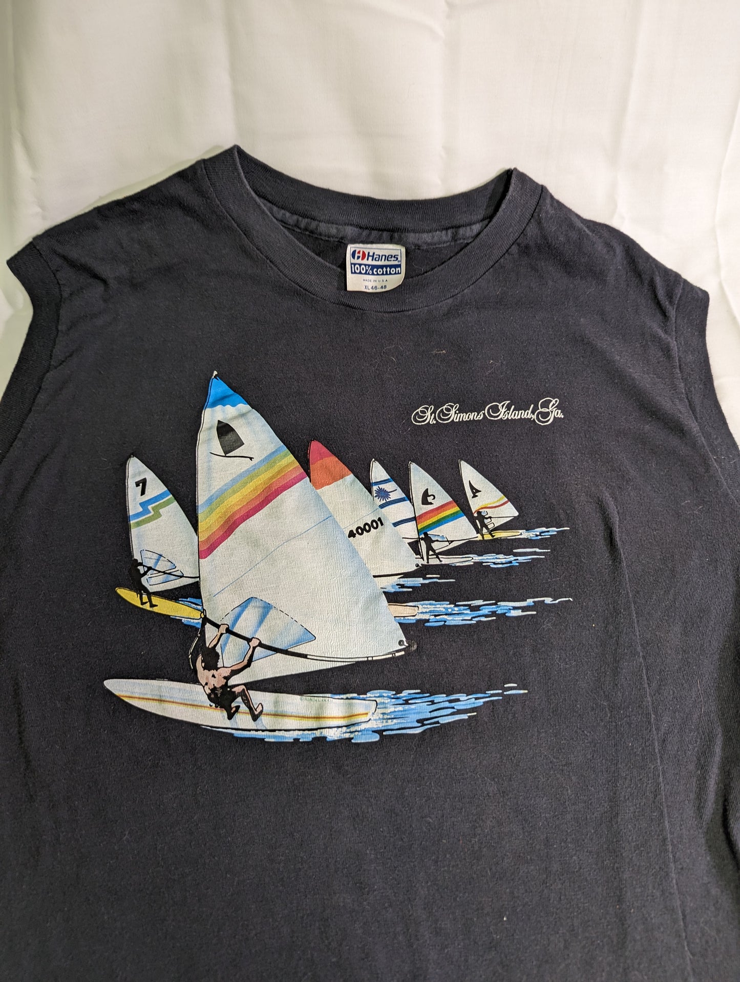 Shirt No Sleeve Windsurfing St. Simons Island Georgia