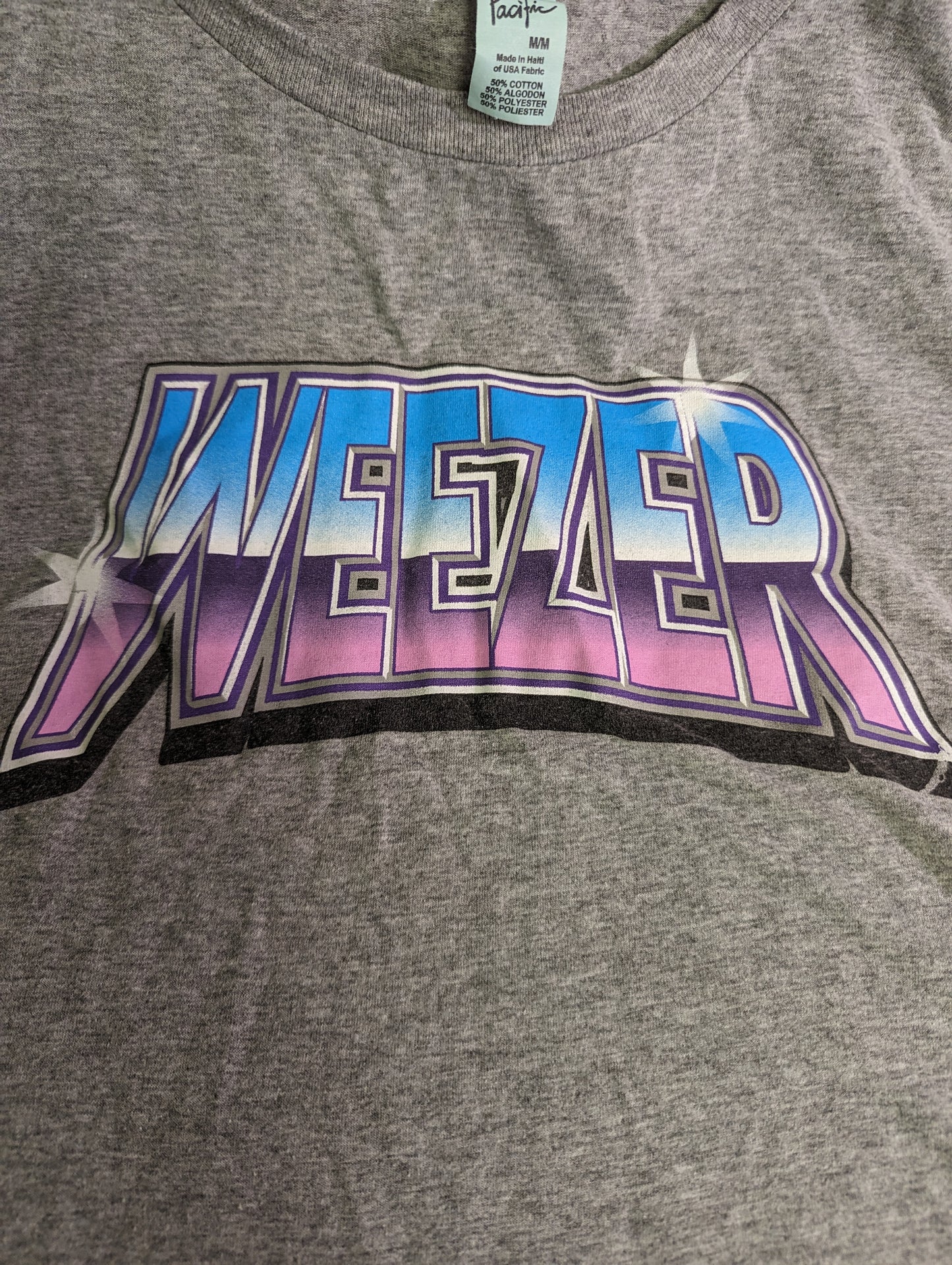 T Shirt Weezer Rock Band Size Medium