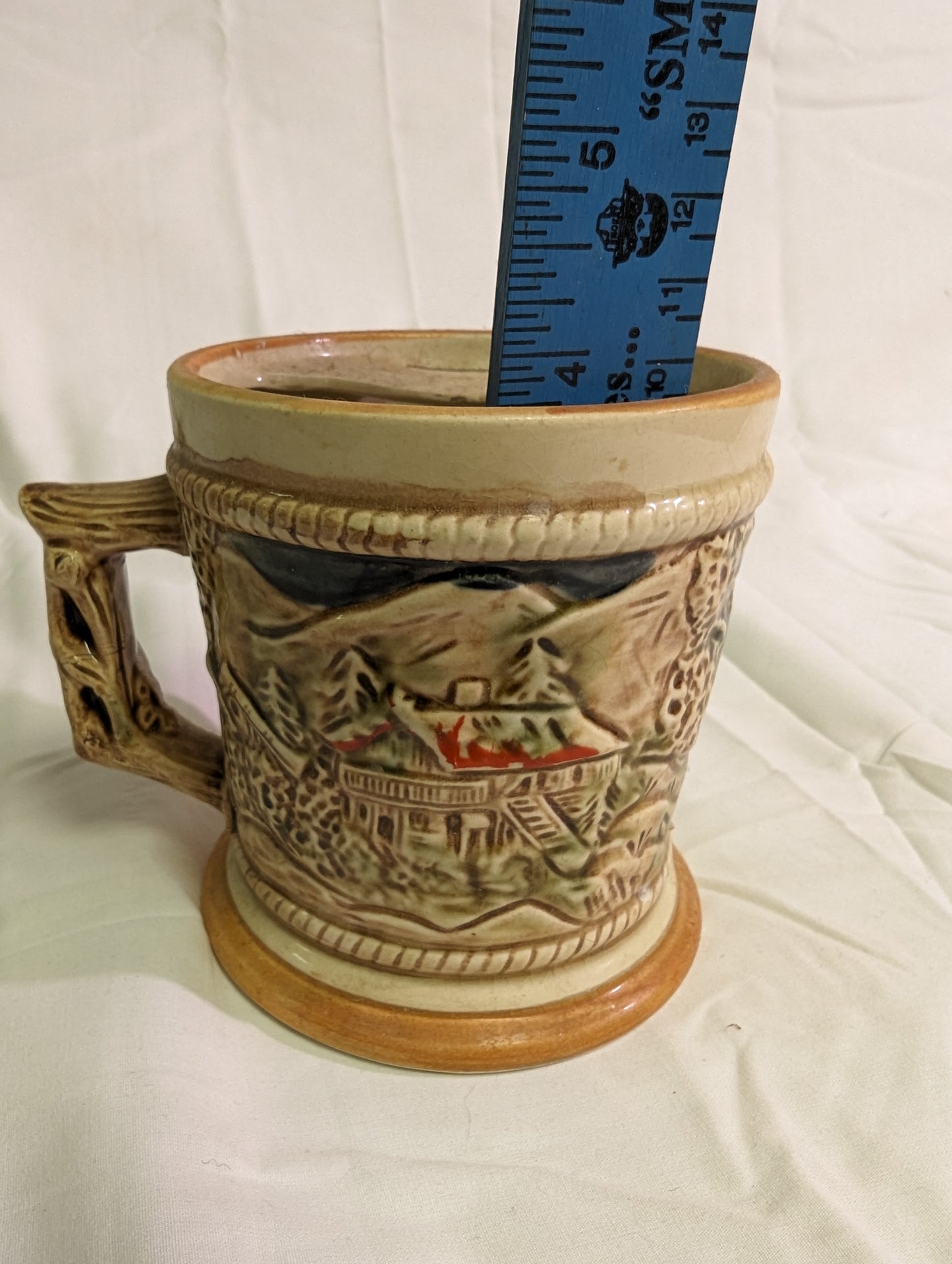 Vintage Mustache Stein Japan