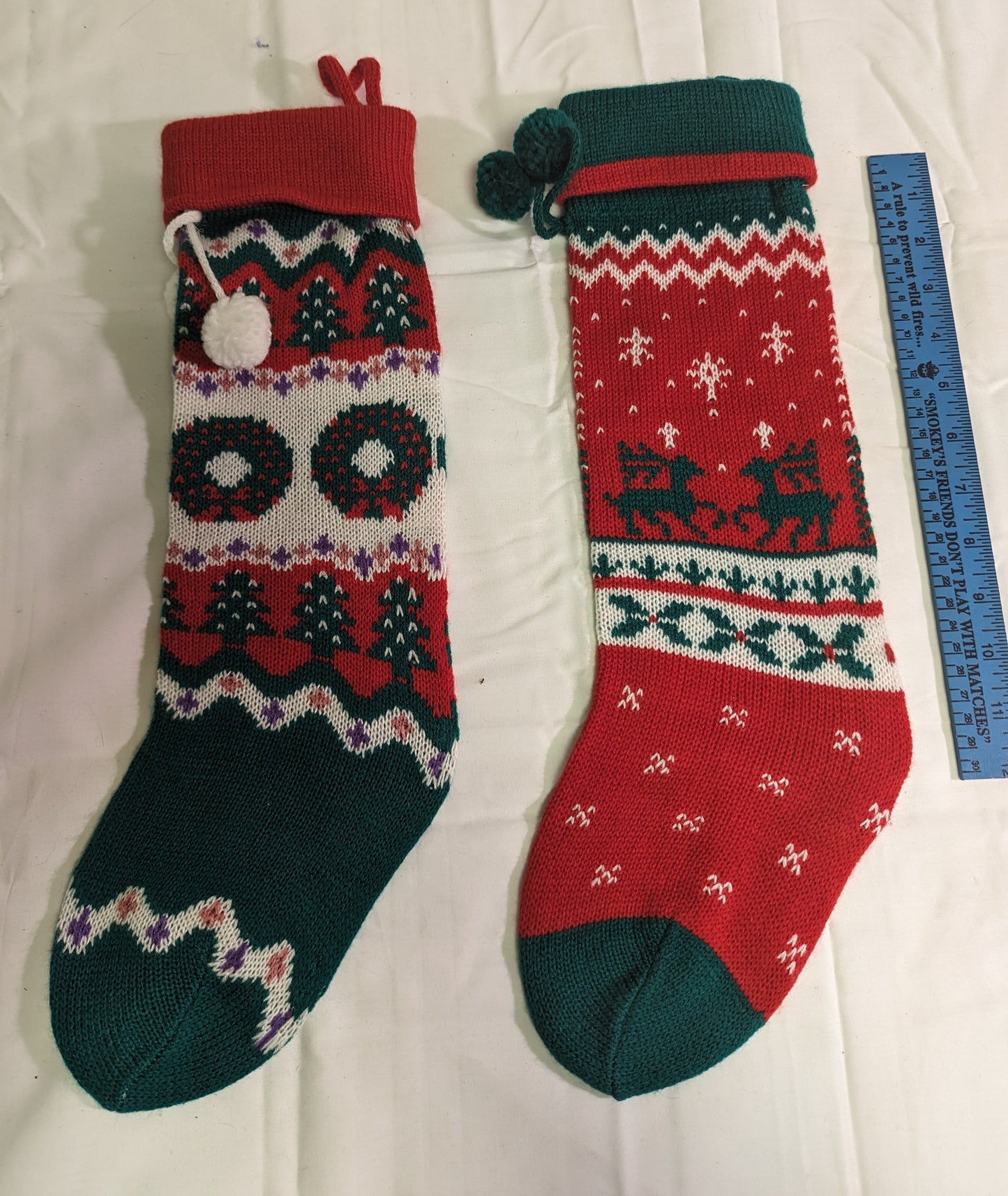 Christmas Hearth Stockings Set of 2