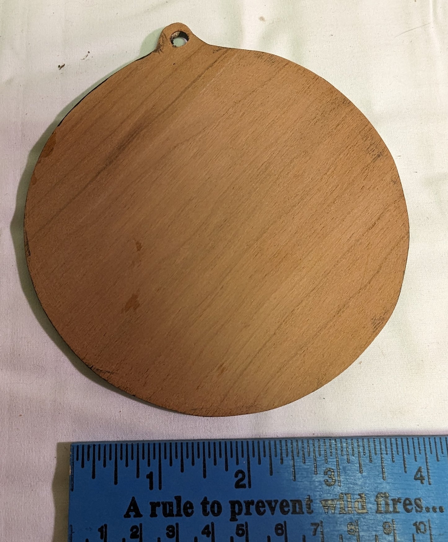 Art Christmas Hand Painted Candle, Holly, and Poinsettia on Plywood