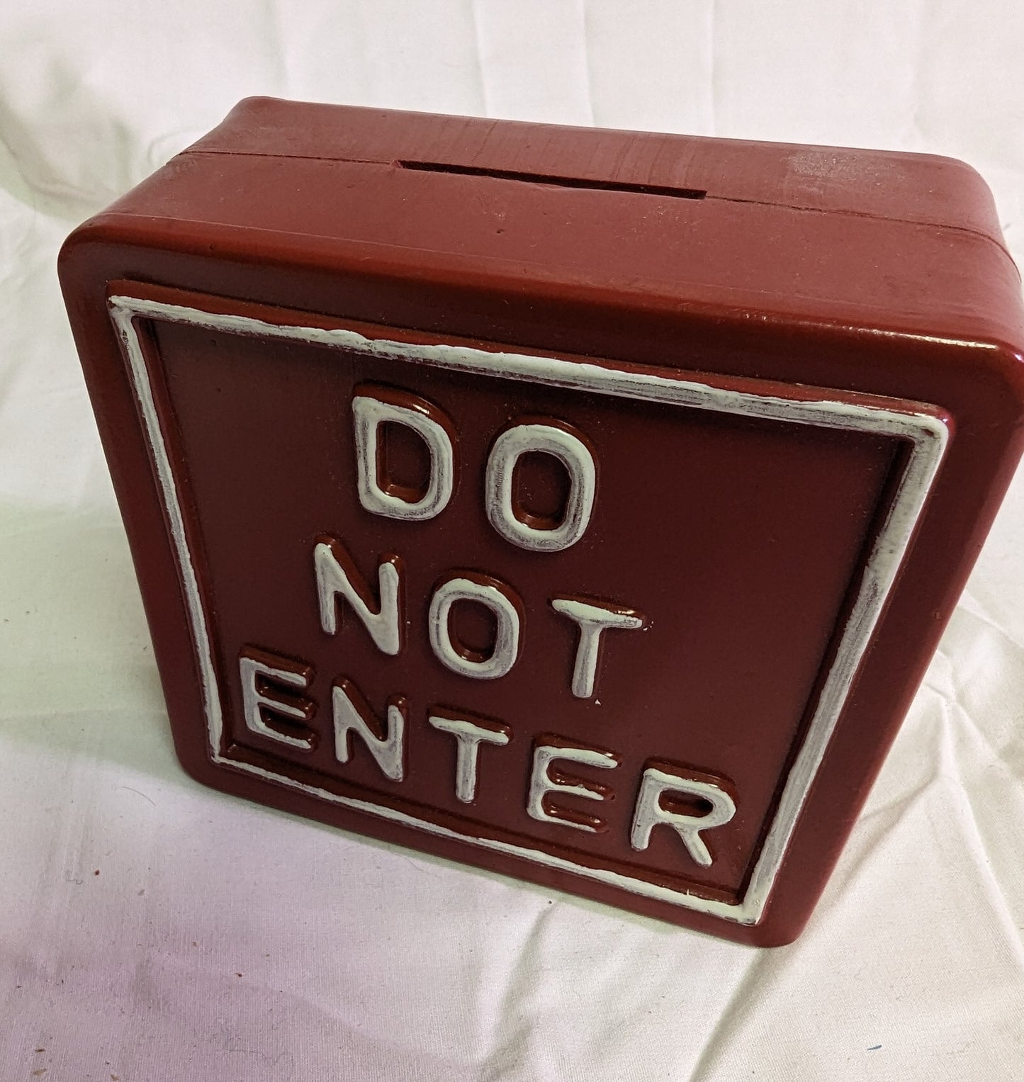 Piggy Bank Vintage Do Not Enter