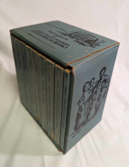 Paperback Vintage Book Set Laura Ingalls Wilder Little House Books Set of 9