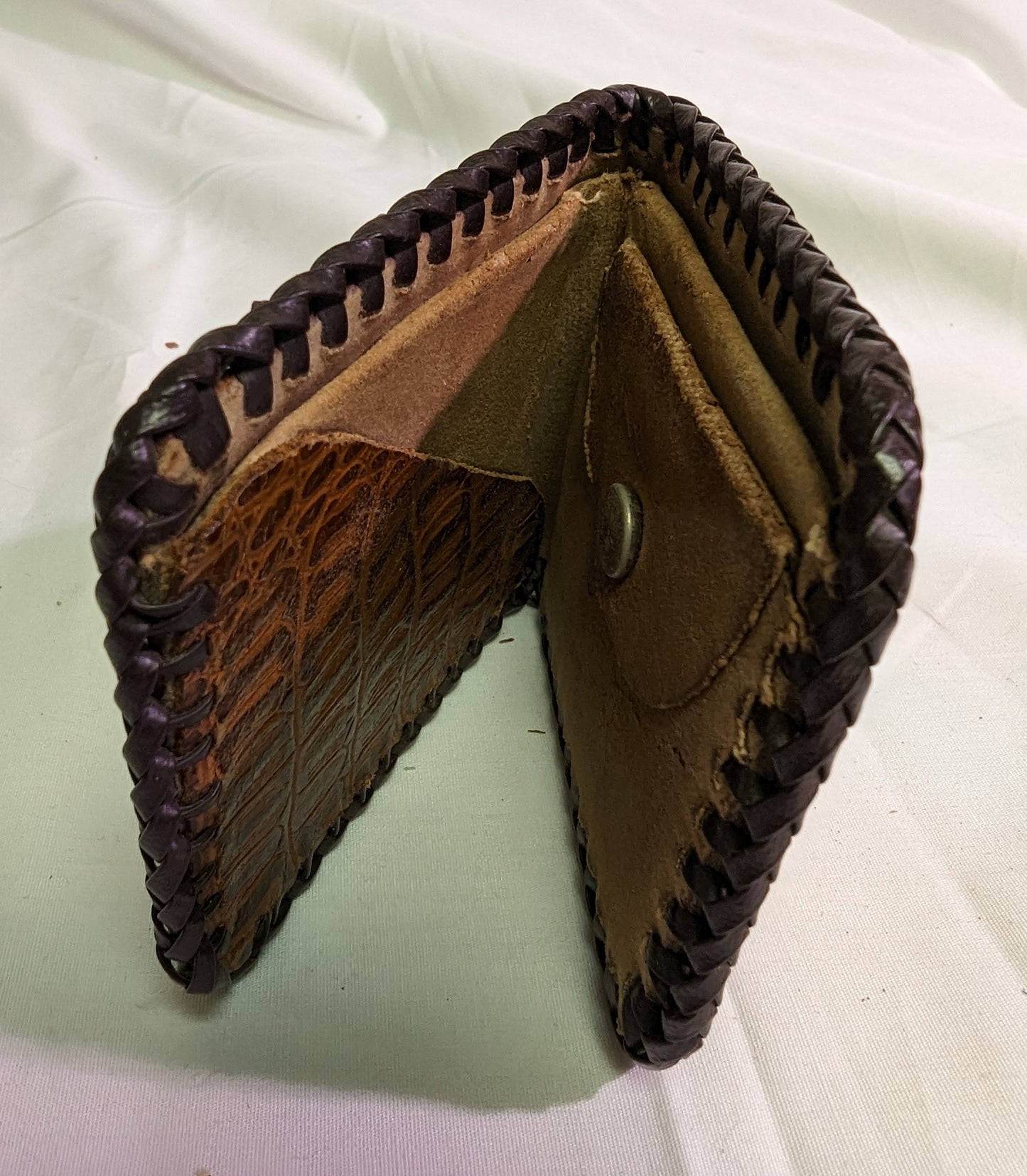 Wallet Boys Vintage Handmade Alligator Skin