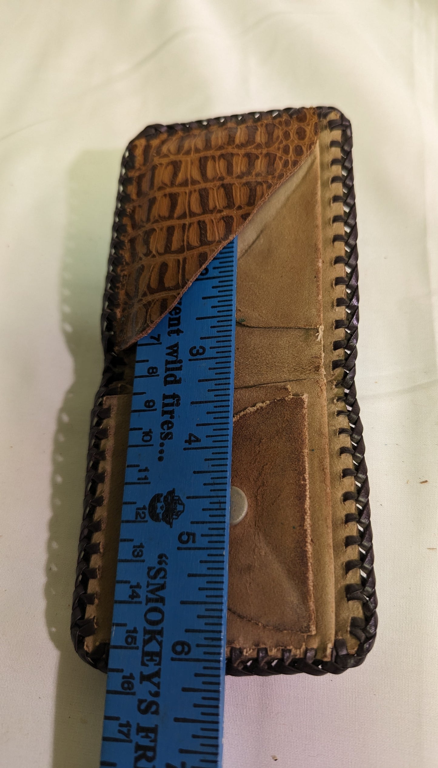 Wallet Boys Vintage Handmade Alligator Skin