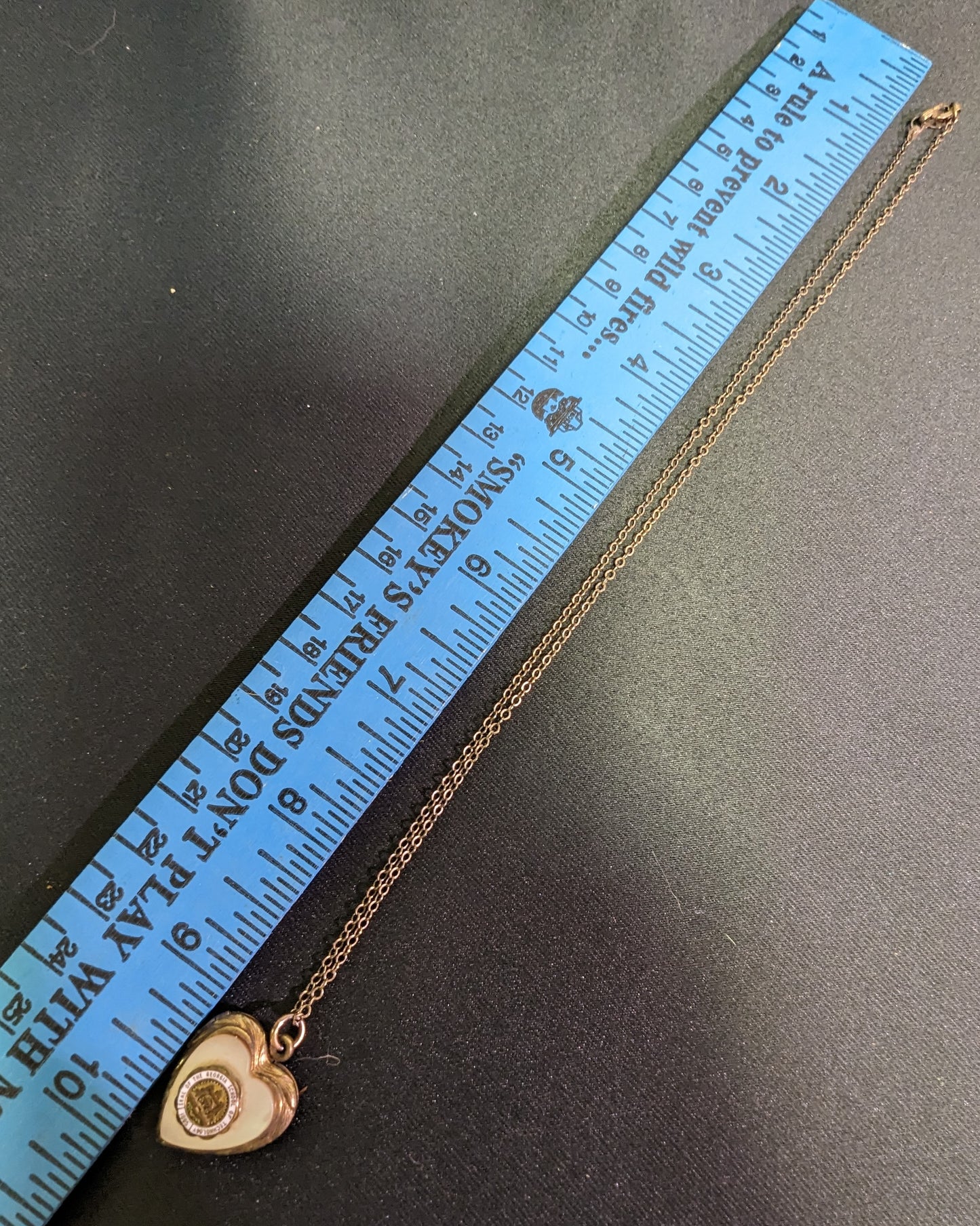 Necklace and Pendant Locket Georgia Tech Rare Vintage