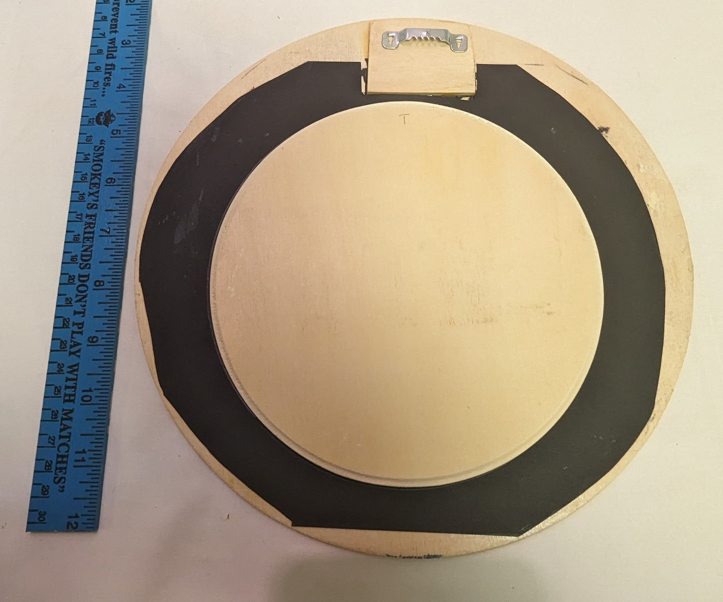 Scroll Sawn Original Art Moose Mountain Scene Over Mapleleaf Black Background