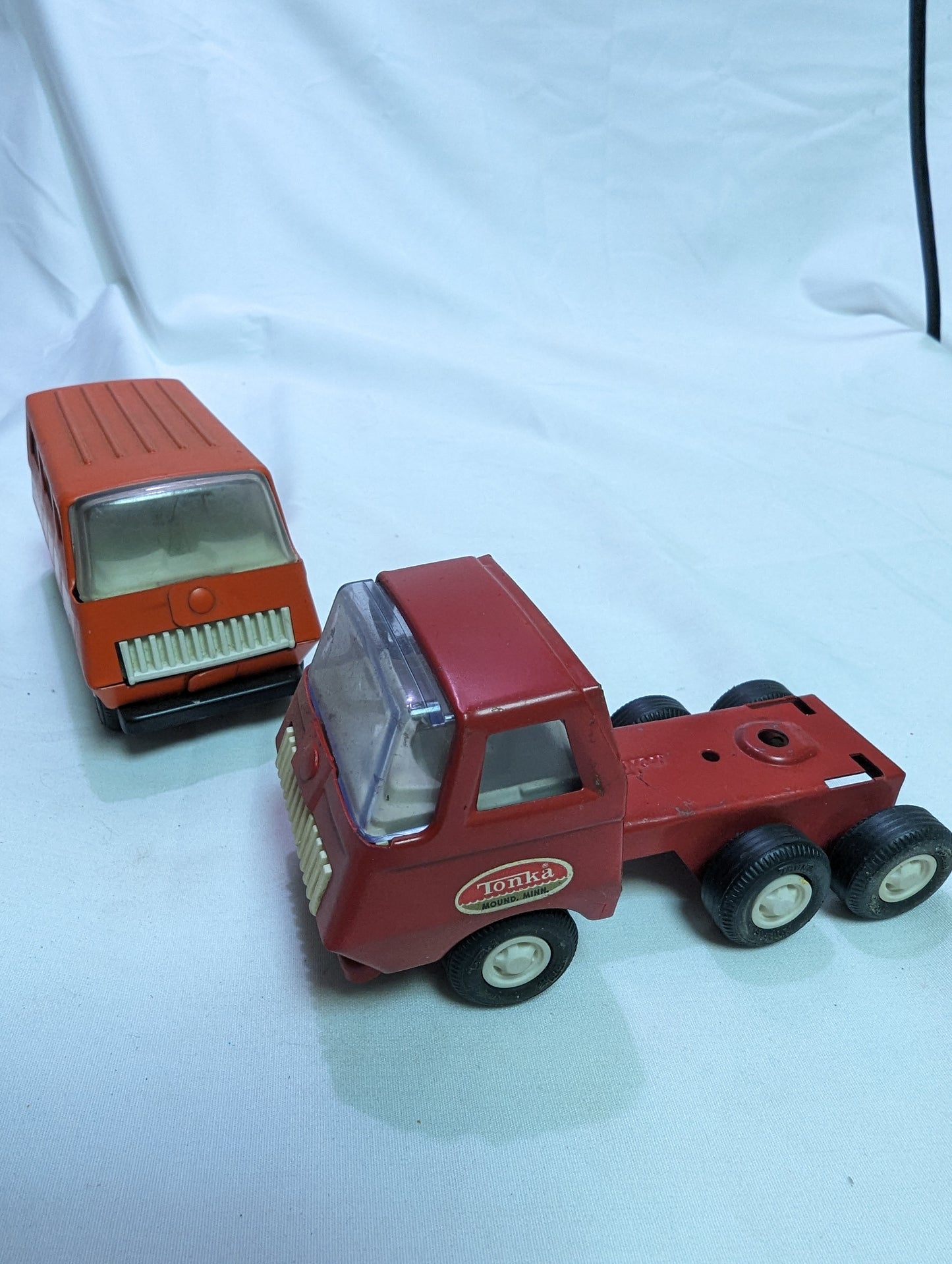 Toy Vintage Tonka Rare 1970s Truck and Van