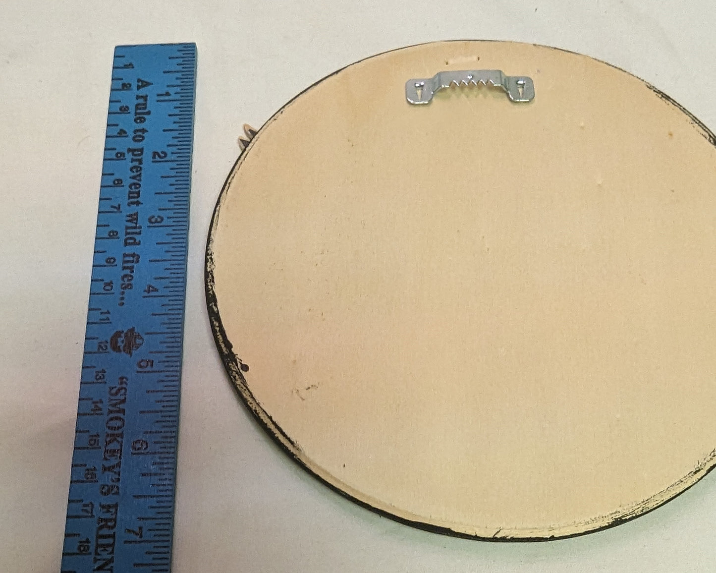 Art Pyrography and Hand Scroll Sawed Duck in flight through cat tails of wood