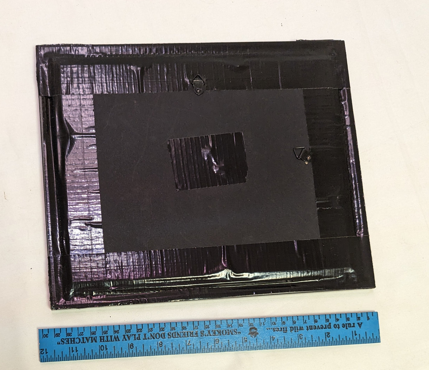 Art Pyrography burned on wood" EAlk Head " in frame under glass Cabin Wall Decor