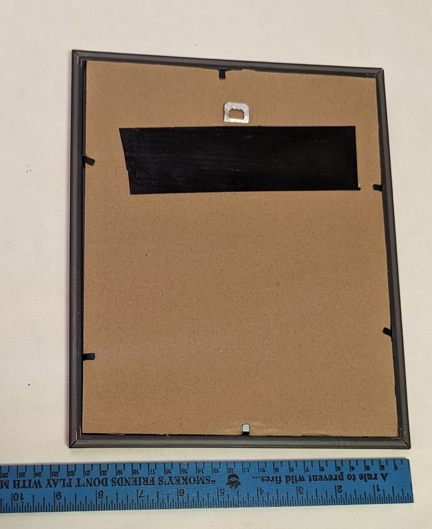 Art Pyrography Elk on Hillside Burned on Wood in frame under glass