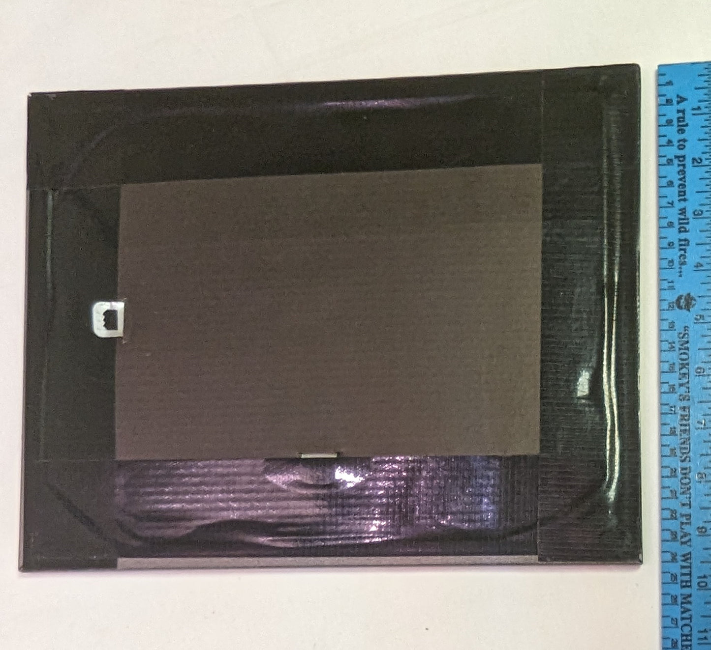 Art Scroll Saw Pyrography Hand Cut Out Flowers in Basket in Wood In frame under glass