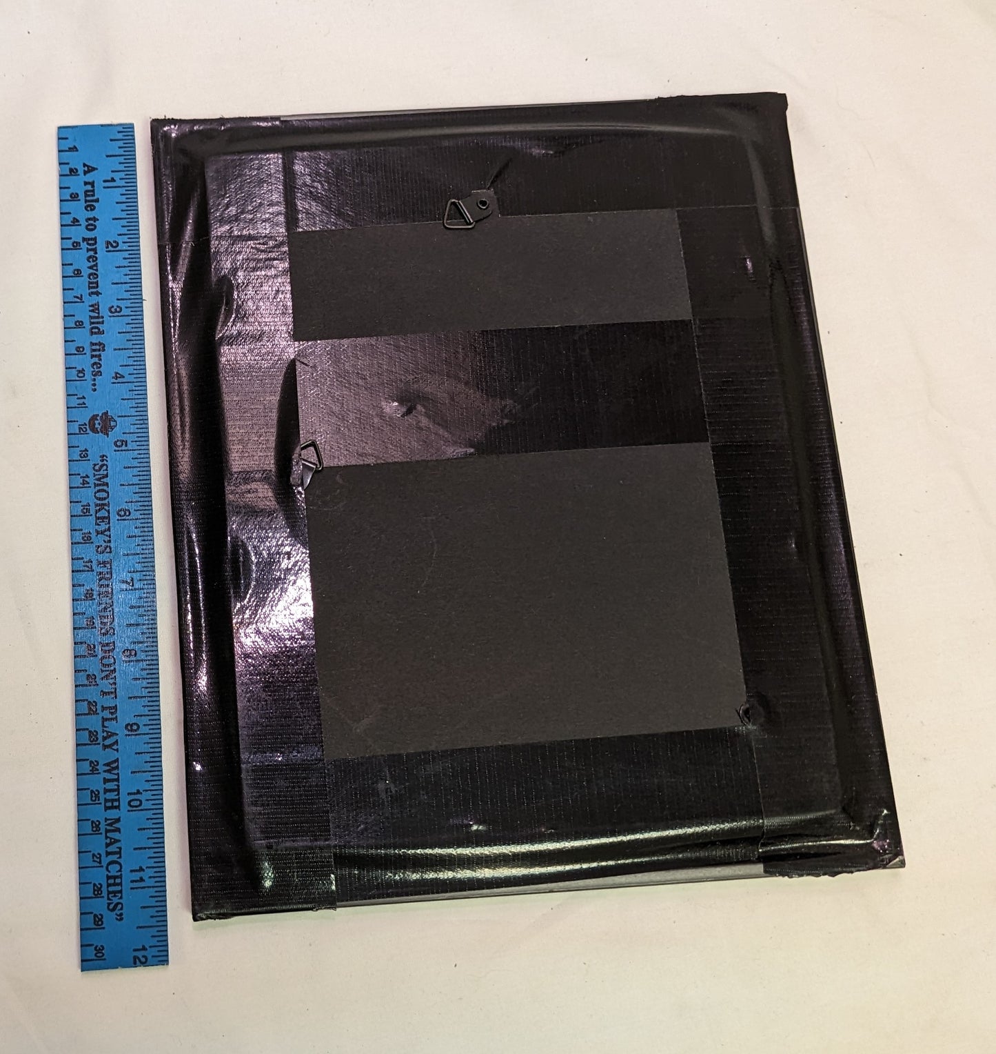 Art Scroll Sawed Sign on Wood in Frame Todays Menu Eat it or Go Hungry