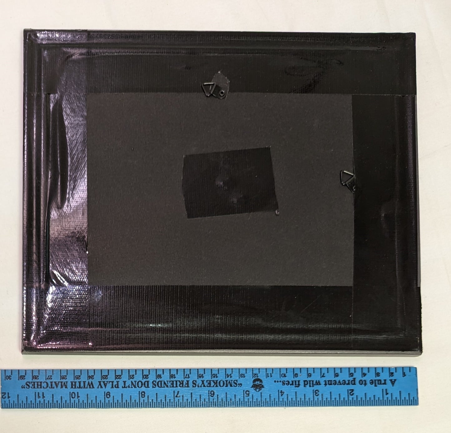 Art Scroll Sawed Wood Cut Out 1934 Ford Car and Wrench Emblem in frame under Glass