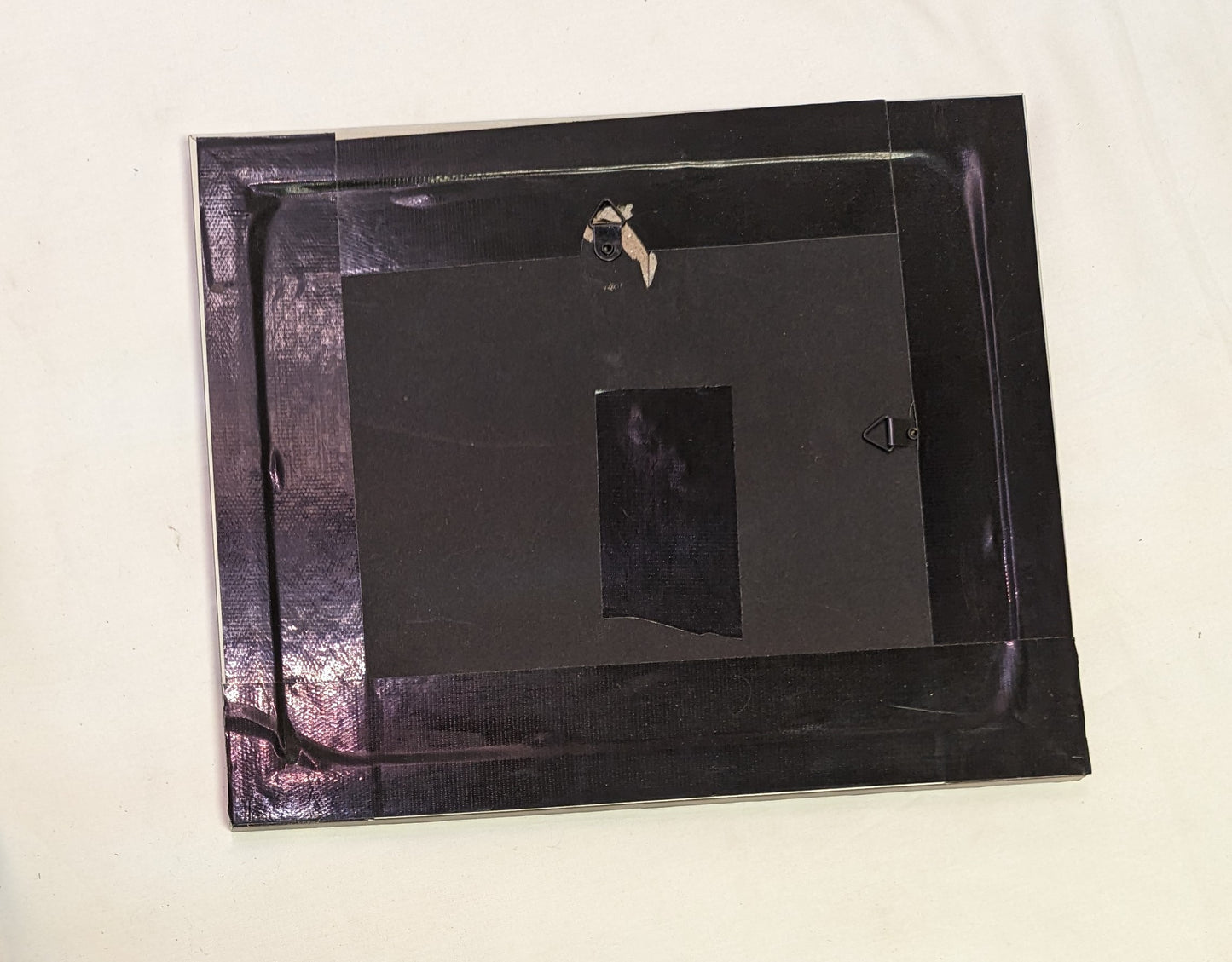 Art Pyrography on Wood Sign A couple of Lovebirds Live Here in Frame under Glass