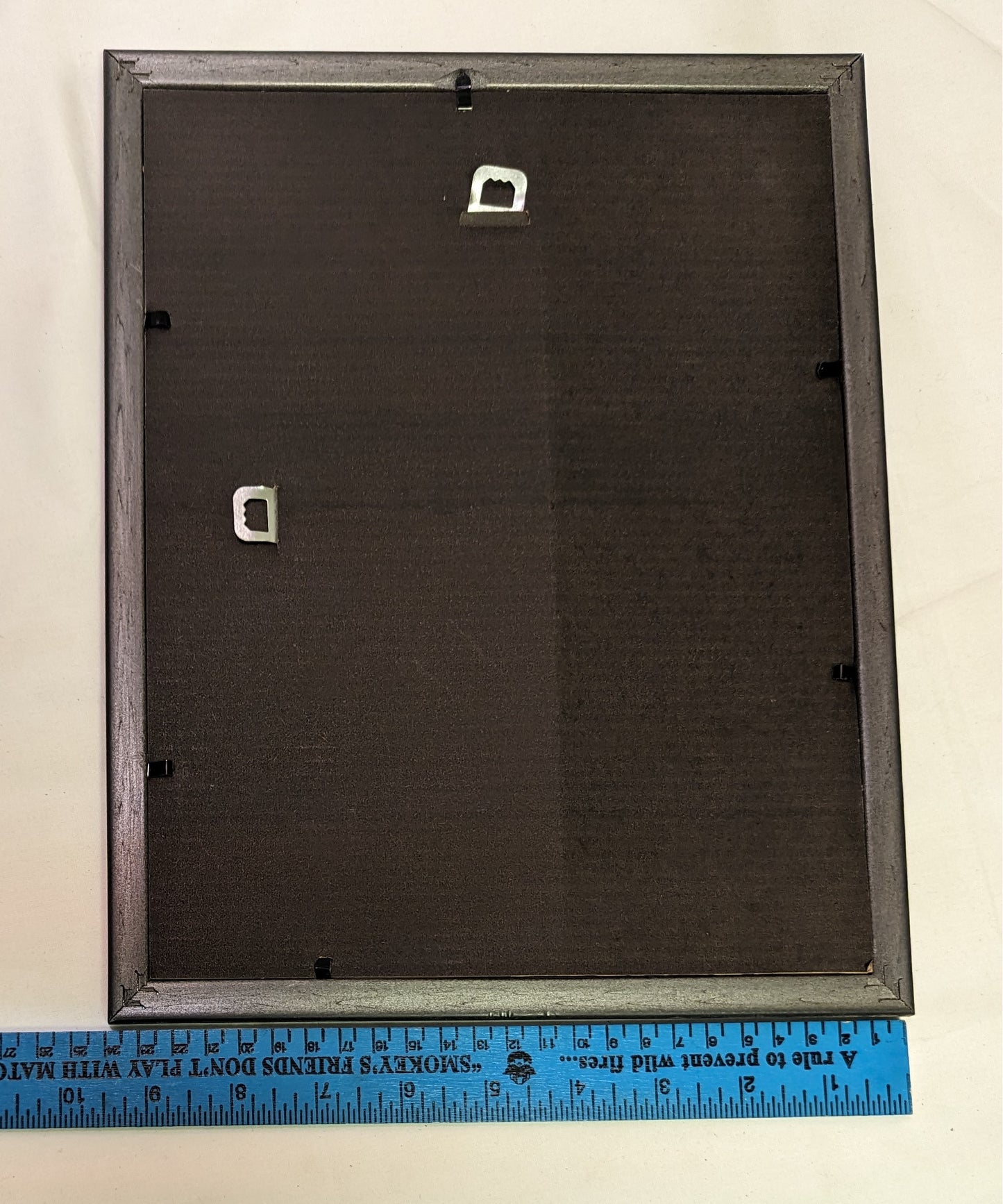 Art Pyrography on wood Caricature Cowboy in frame under glass