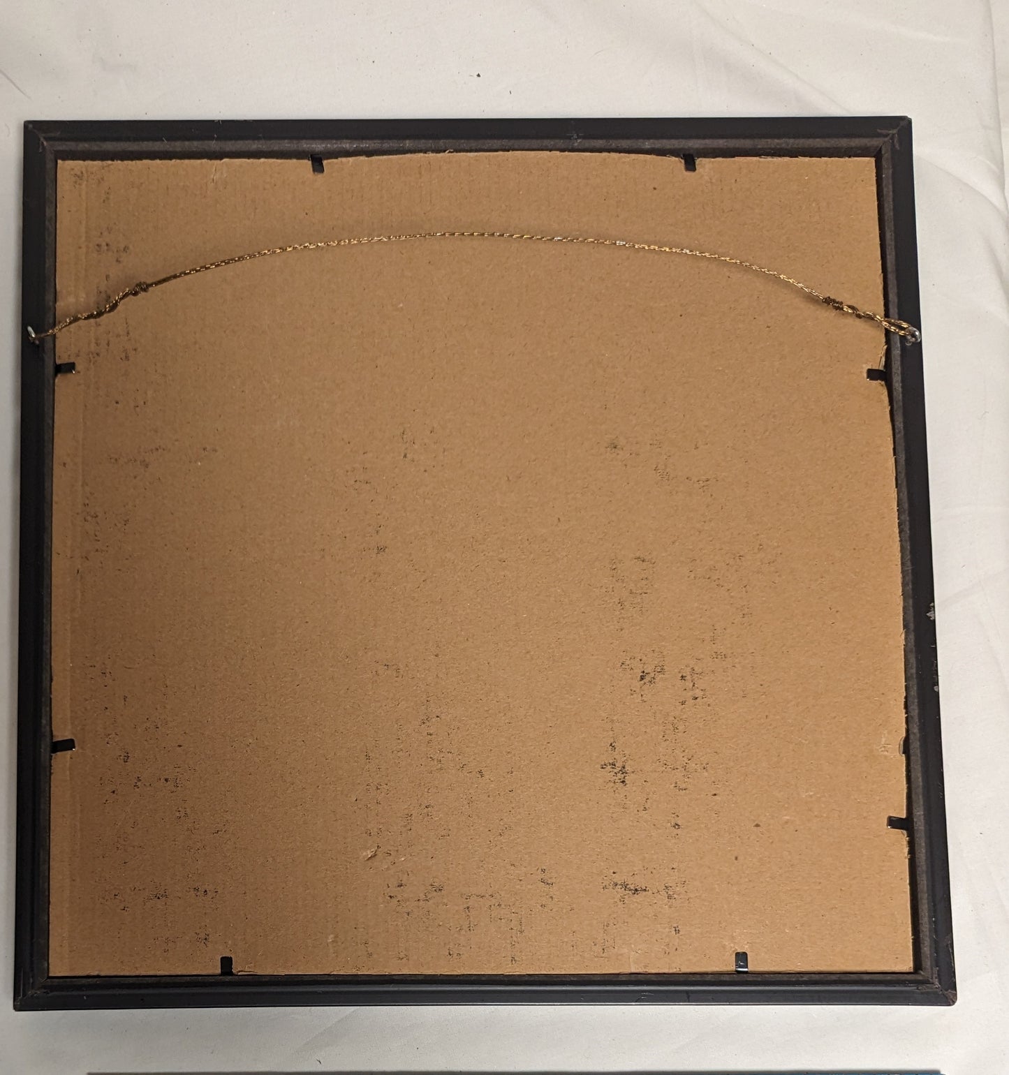 Art Vintage Hand Pyrography Scroll cut layered wood "Duck Hunting"  Framed