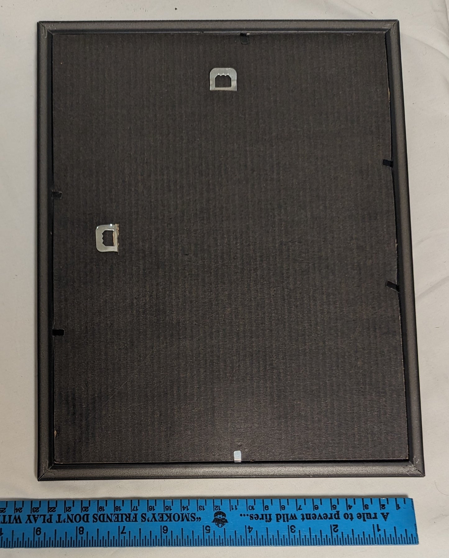 Art Hand Scroll Sawn Cutout Emblem "Jerry Garcia" in Frame under Glass