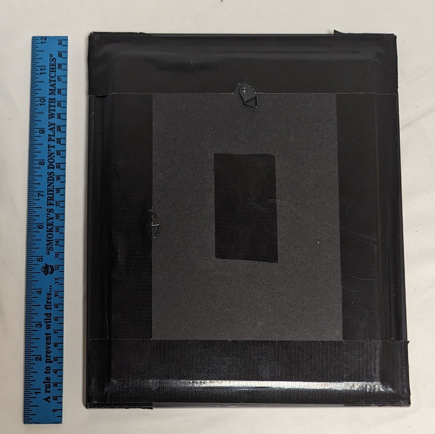 Art Handmade Pyrography on wood  " Tiger Face Emblem"  in frame under glass