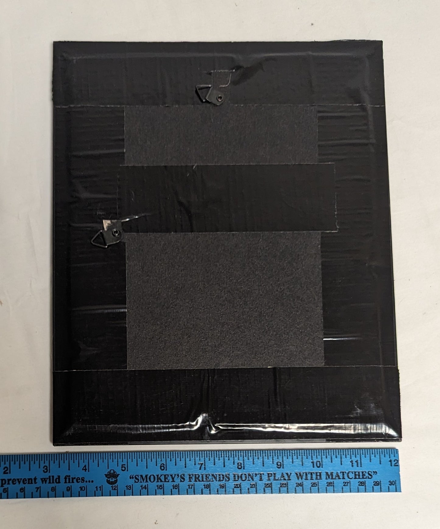 Art Handmade Painting on Canvas Board  " Cardinal"  in frame under glass