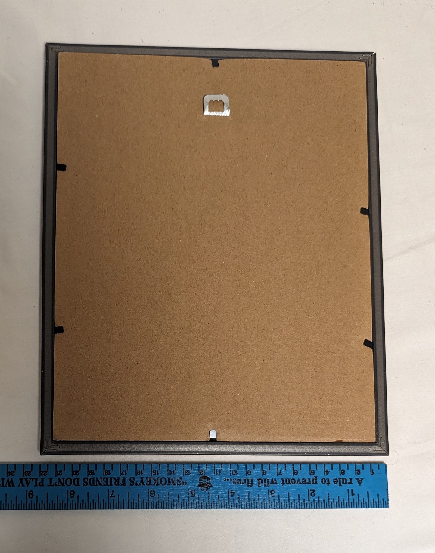 Art Handmade Pyrography Painted on wood board  " Elk on Range"  in frame under glass